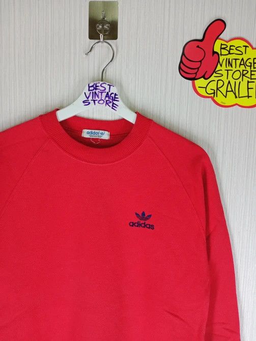 Adidas Vintage 90s Adidas Small Logo sweatshirt Size US M / EU 48-50 / 2 - 2 Thumbnail
