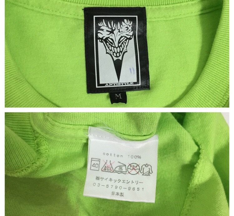 Hex Antistyle × Japanese Brand VINTAGE HEX ANTI STYLE LOGO SKATEBOARDS TSHIRT Size US M / EU 48-50 / 2 - 4 Thumbnail