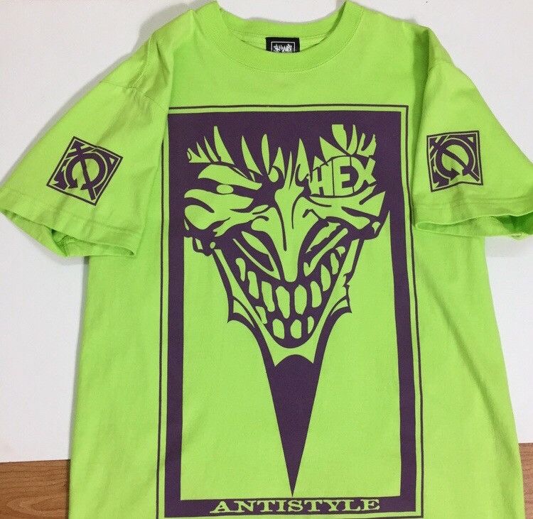 Hex Antistyle × Japanese Brand VINTAGE HEX ANTI STYLE LOGO SKATEBOARDS TSHIRT Size US M / EU 48-50 / 2 - 3 Thumbnail