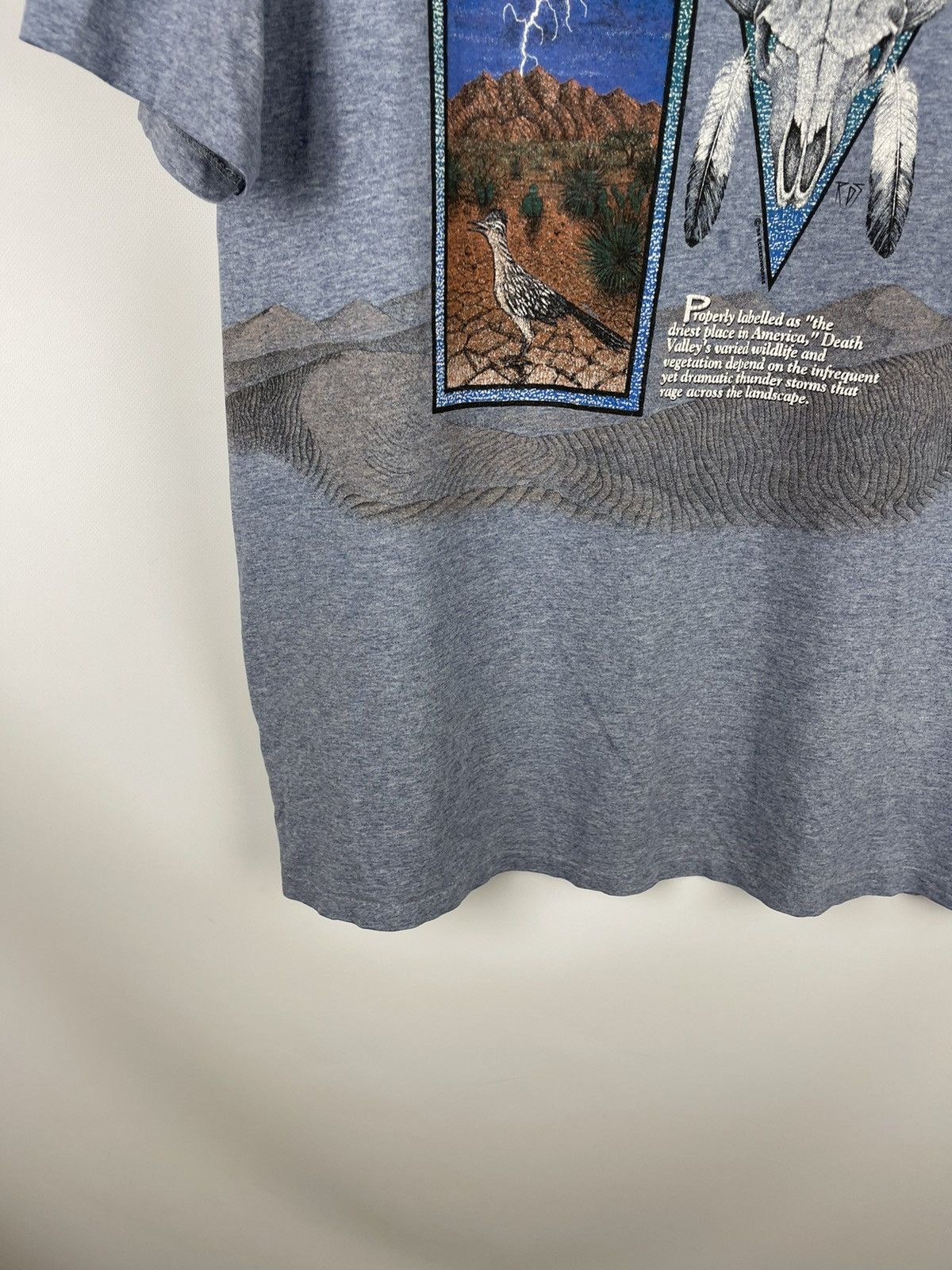 Signal Sport Signal Sports vintage 90s Death Valley made in USA tee shirt Size US L / EU 52-54 / 3 - 4 Thumbnail