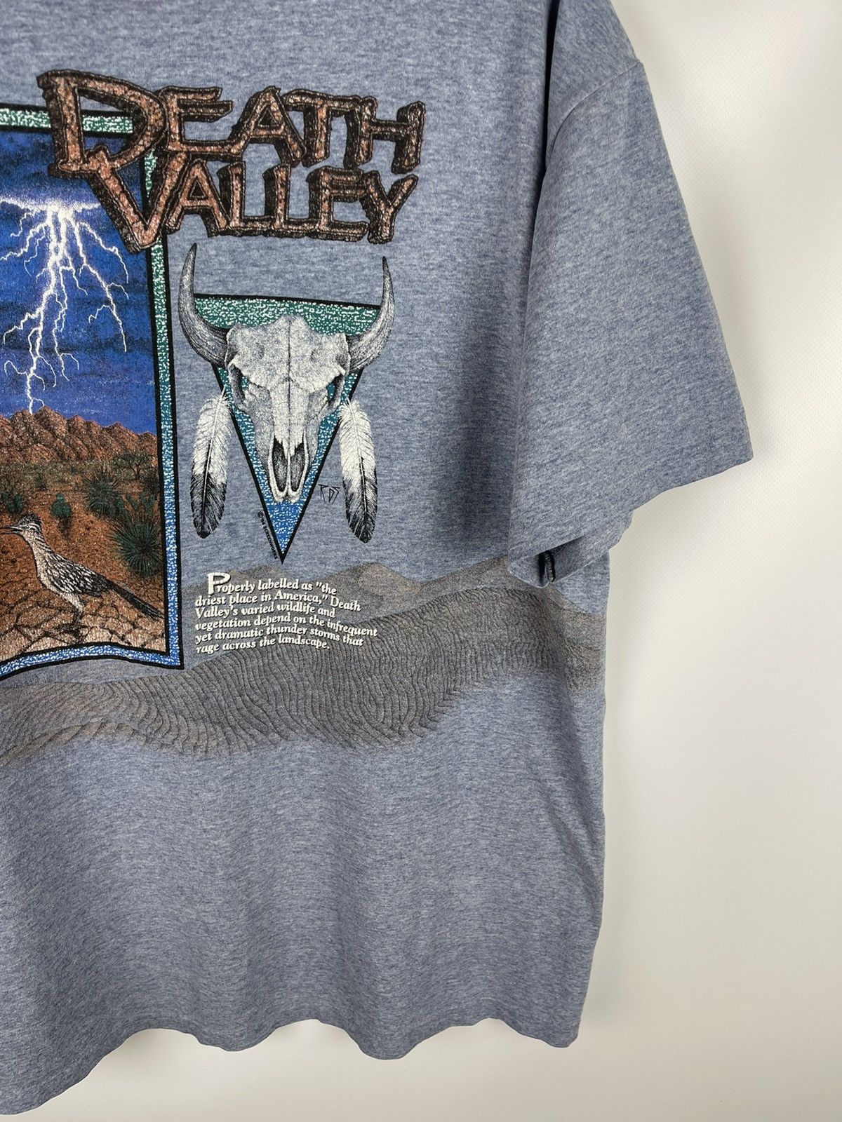 Signal Sport Signal Sports vintage 90s Death Valley made in USA tee shirt Size US L / EU 52-54 / 3 - 5 Thumbnail