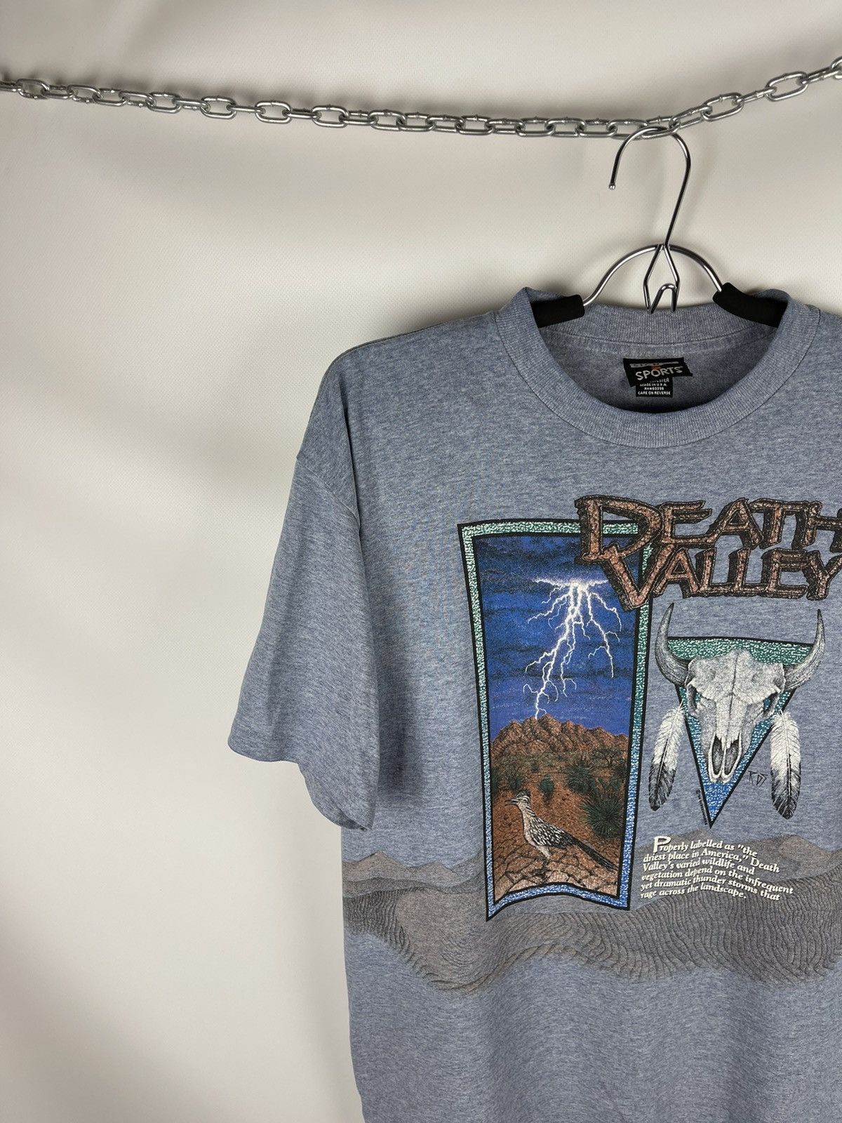 Signal Sport Signal Sports vintage 90s Death Valley made in USA tee shirt Size US L / EU 52-54 / 3 - 2 Thumbnail