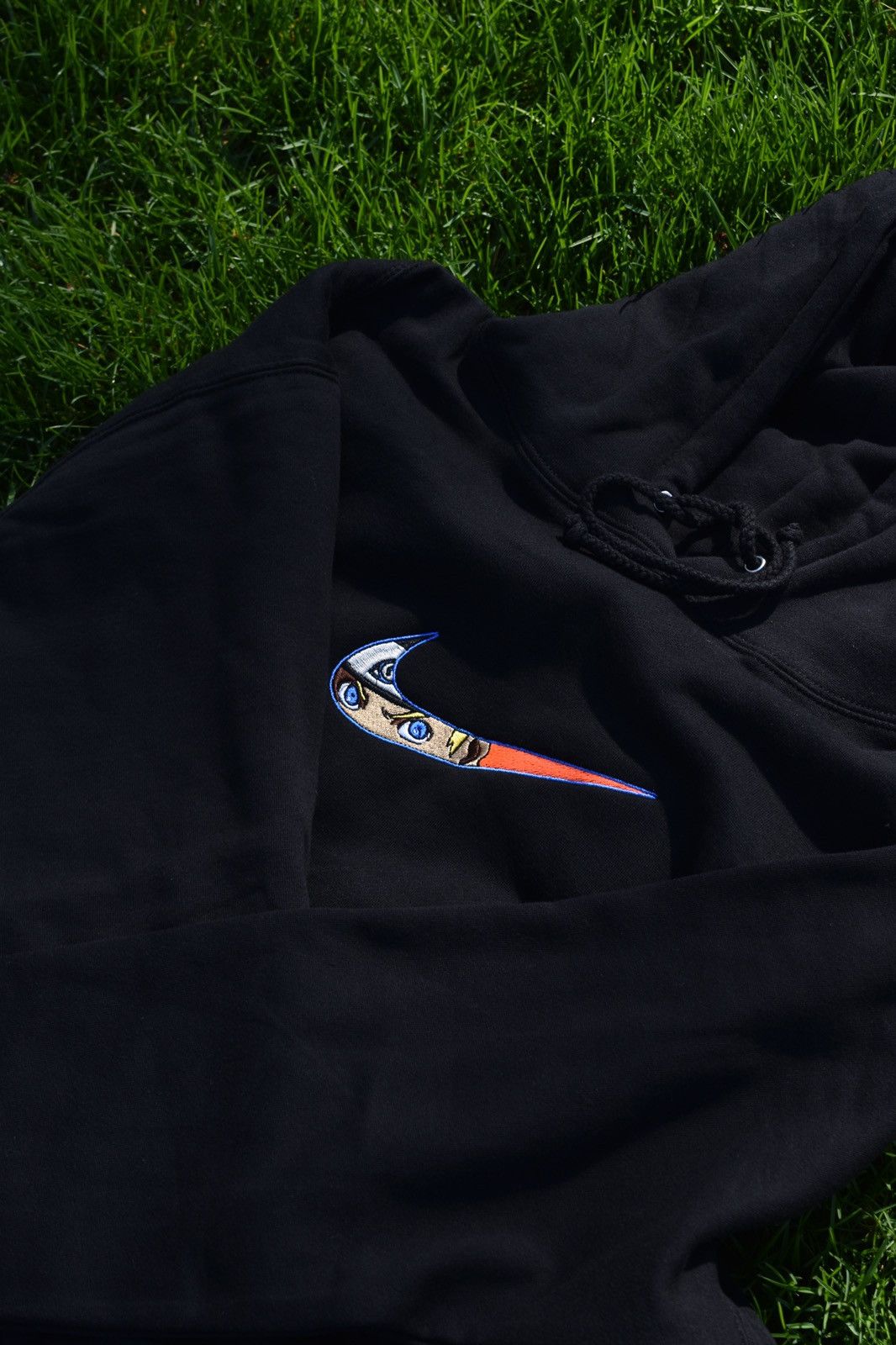 Nike CUSTOM ANIME NARUTO X NIKE HOODIE Grailed