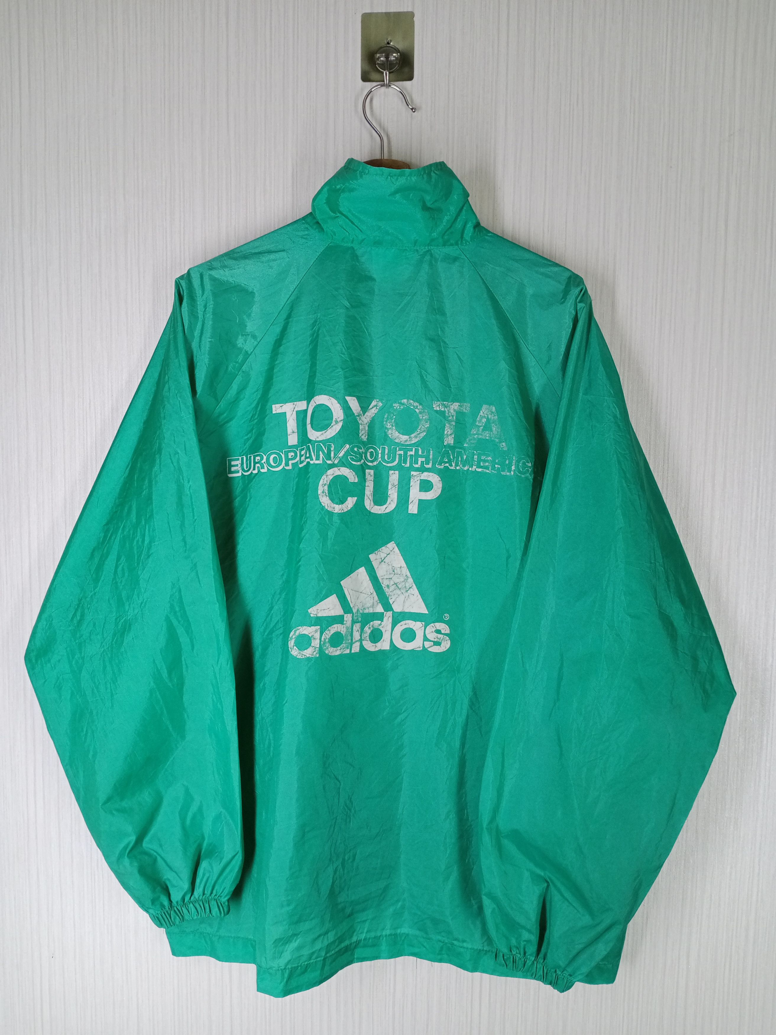 Adidas Vintage 90s Toyota Cup Europe/South American Staff Jacket Size US XL / EU 56 / 4 - 1 Thumbnail
