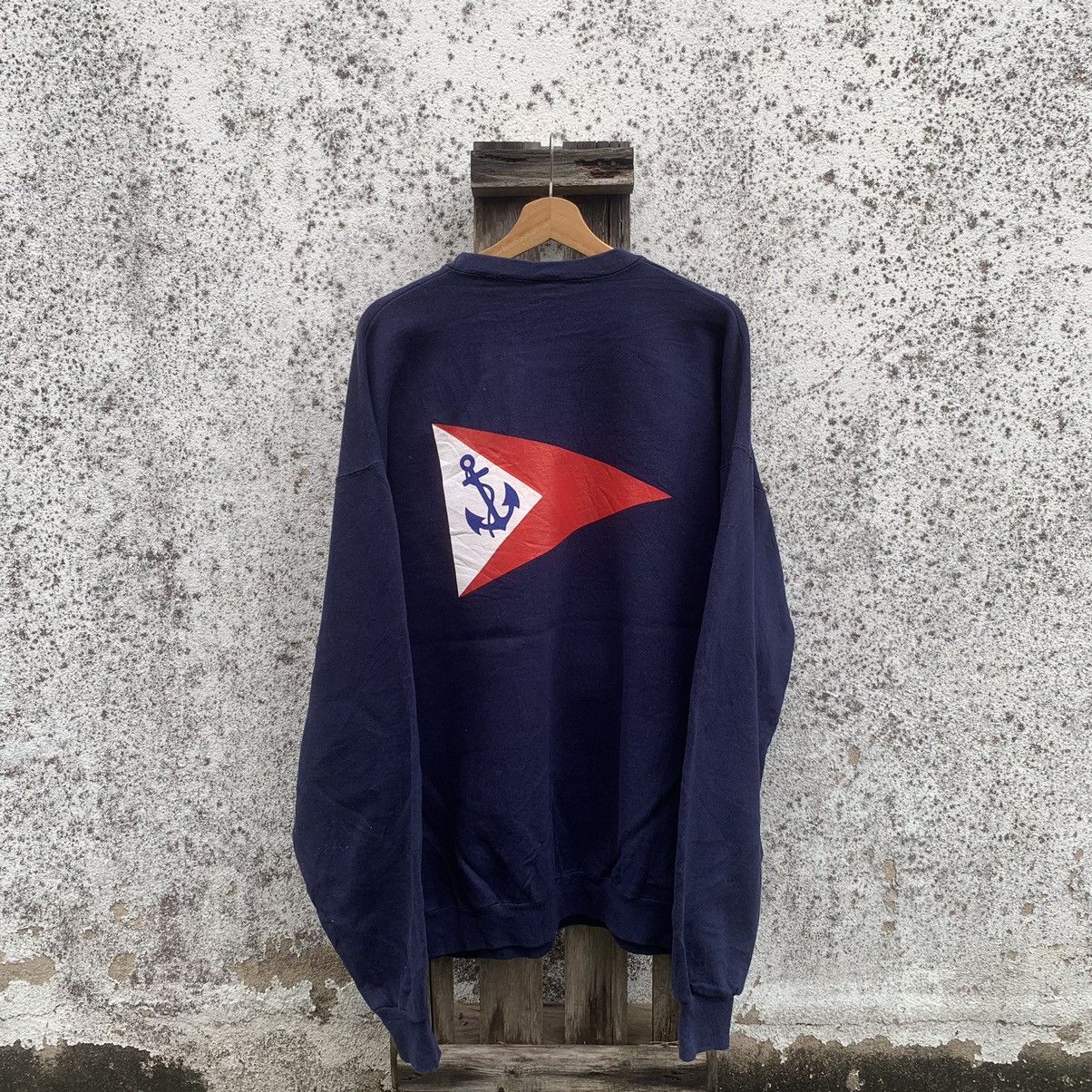 Fruit Of The Loom × Vintage 1990’s Vintage NYBC Sweater Baggy Jumper Pullover Hoodie Size US XL / EU 56 / 4 - 7 Thumbnail