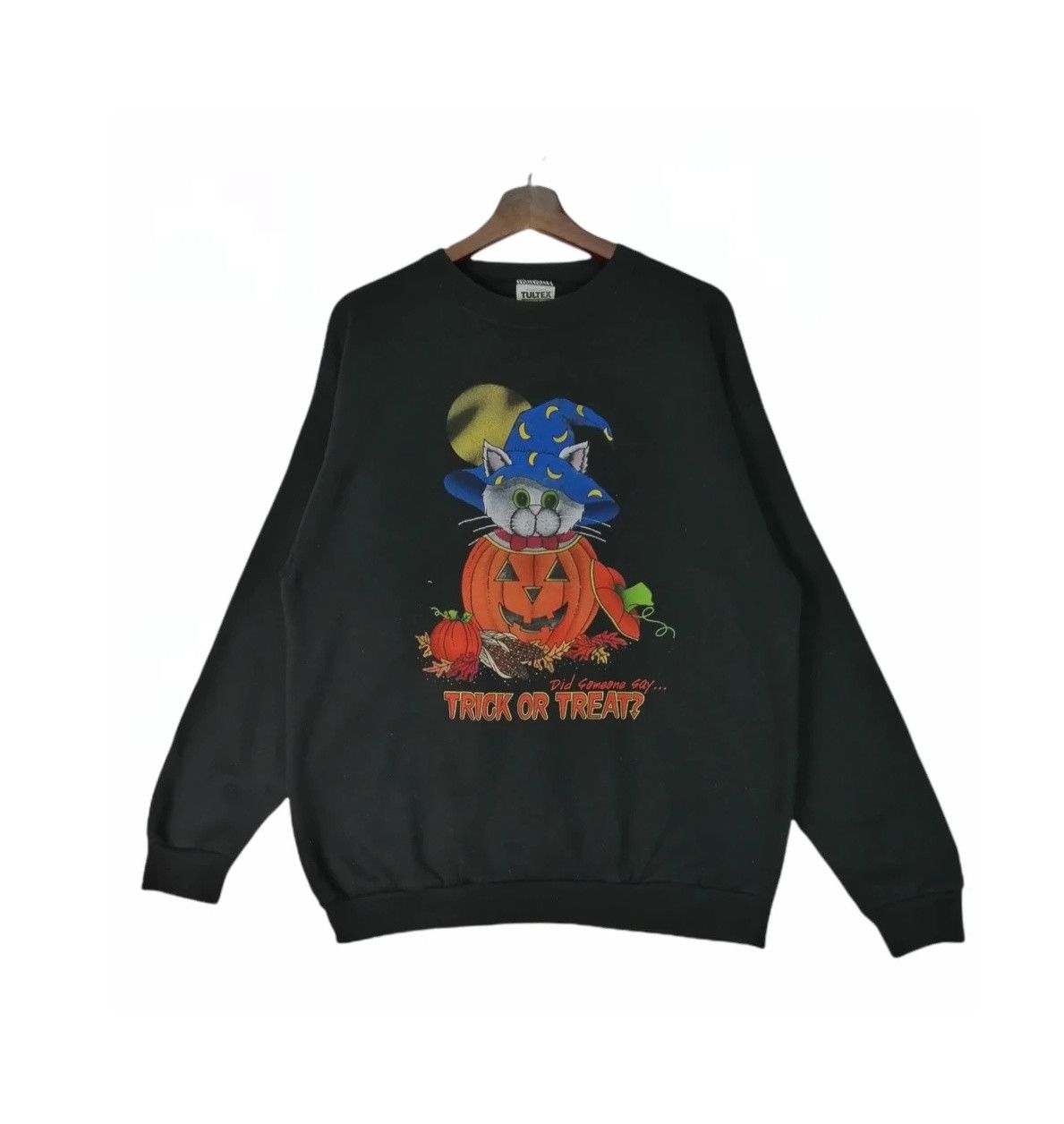 Tultex Vintage 90s Track Or Treat #cyber24 Size US L / EU 52-54 / 3 - 1 Thumbnail