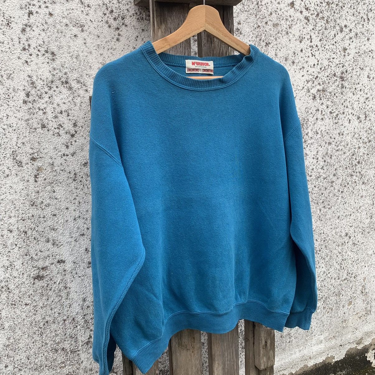 McGregor × Vintage STEALS 💥 Vtg McGregor Crewneck Sweater Spell Out Pullover Size US L / EU 52-54 / 3 - 4 Thumbnail