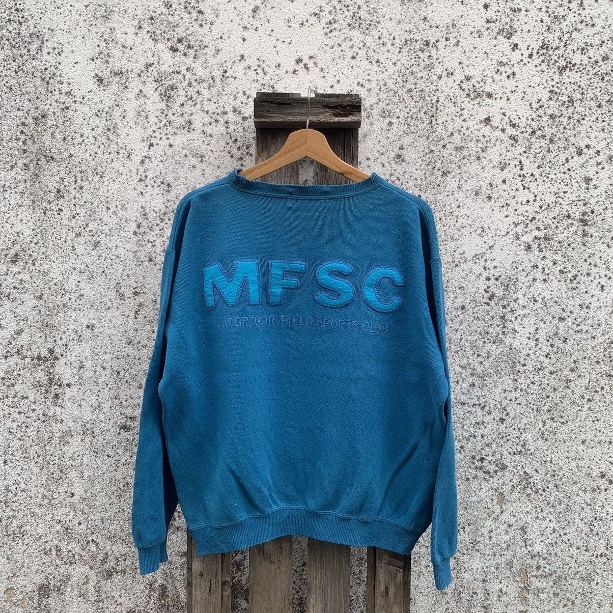 McGregor × Vintage STEALS 💥 Vtg McGregor Crewneck Sweater Spell Out Pullover Size US L / EU 52-54 / 3 - 1 Thumbnail