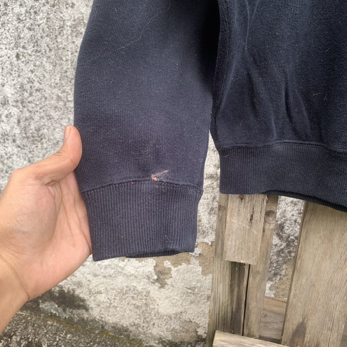 Japanese Brand × Vintage Precept Quarter Zip Sweater Baggy Jumper Pullover Size US XL / EU 56 / 4 - 5 Thumbnail