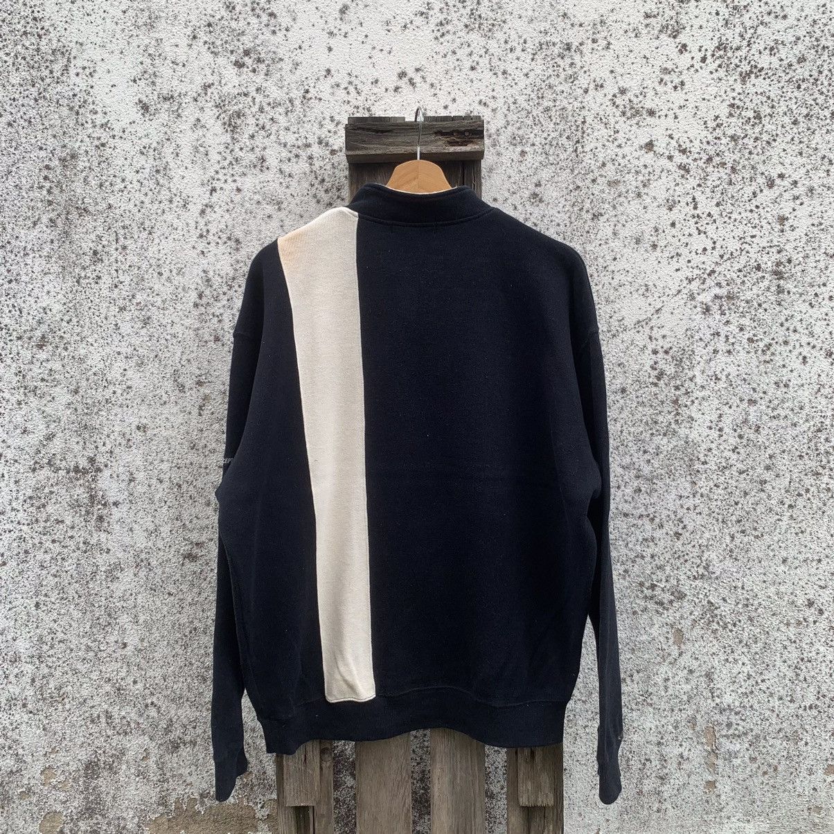 Japanese Brand × Vintage Precept Quarter Zip Sweater Baggy Jumper Pullover Size US XL / EU 56 / 4 - 9 Thumbnail