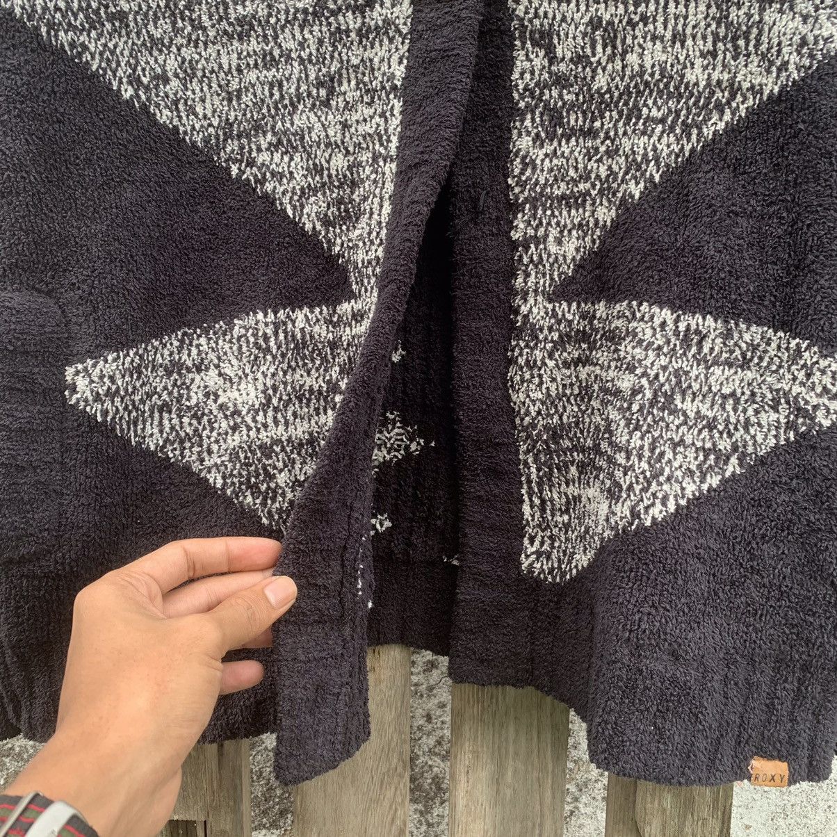 Japanese Brand ROXY Knit Shawl Collar Navajo Sweater Jacket Size US M / EU 48-50 / 2 - 7 Thumbnail