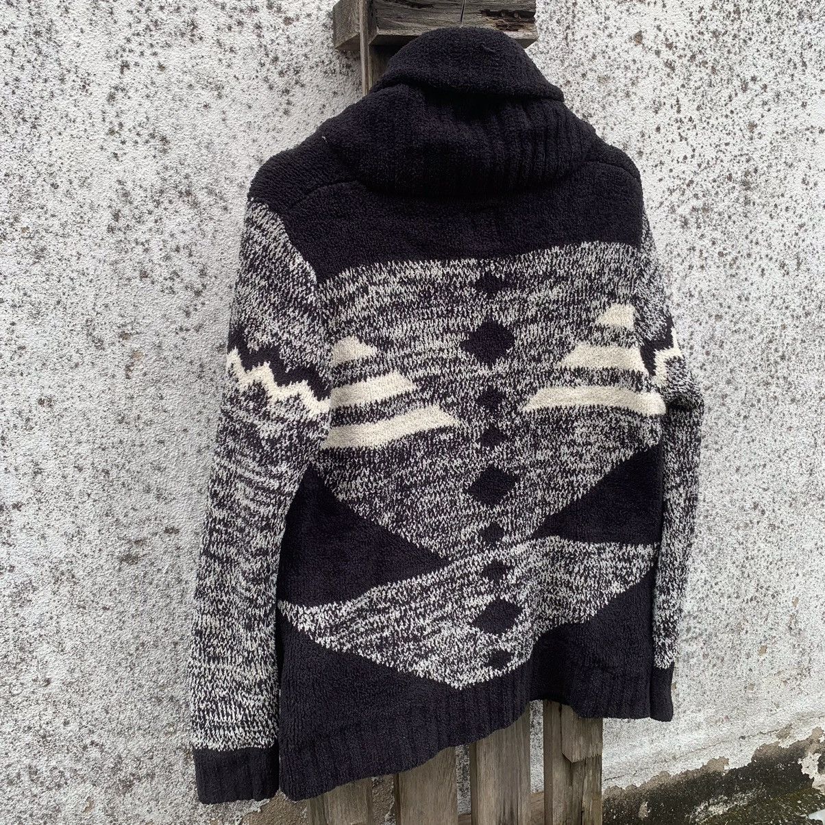 Japanese Brand ROXY Knit Shawl Collar Navajo Sweater Jacket Size US M / EU 48-50 / 2 - 12 Thumbnail
