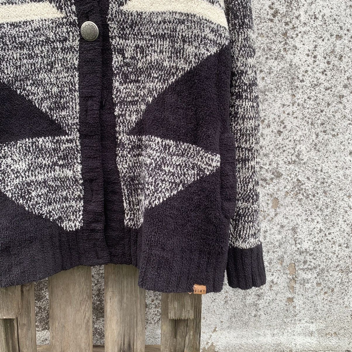 Japanese Brand ROXY Knit Shawl Collar Navajo Sweater Jacket Size US M / EU 48-50 / 2 - 5 Thumbnail