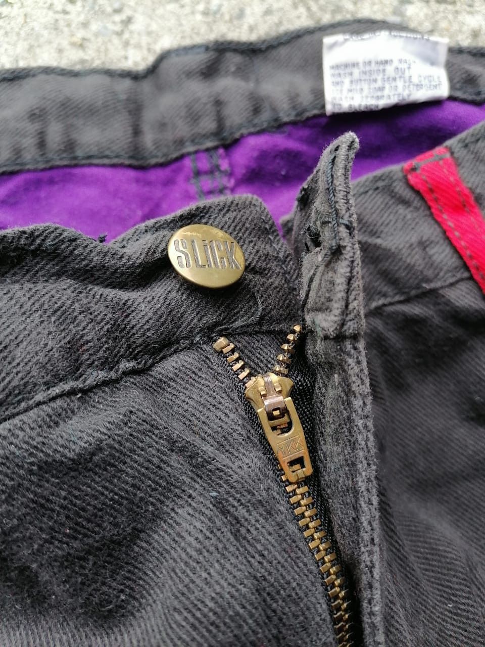 Slick × Vintage Slick Colour Block Pants Size US 34 / EU 50 - 5 Thumbnail