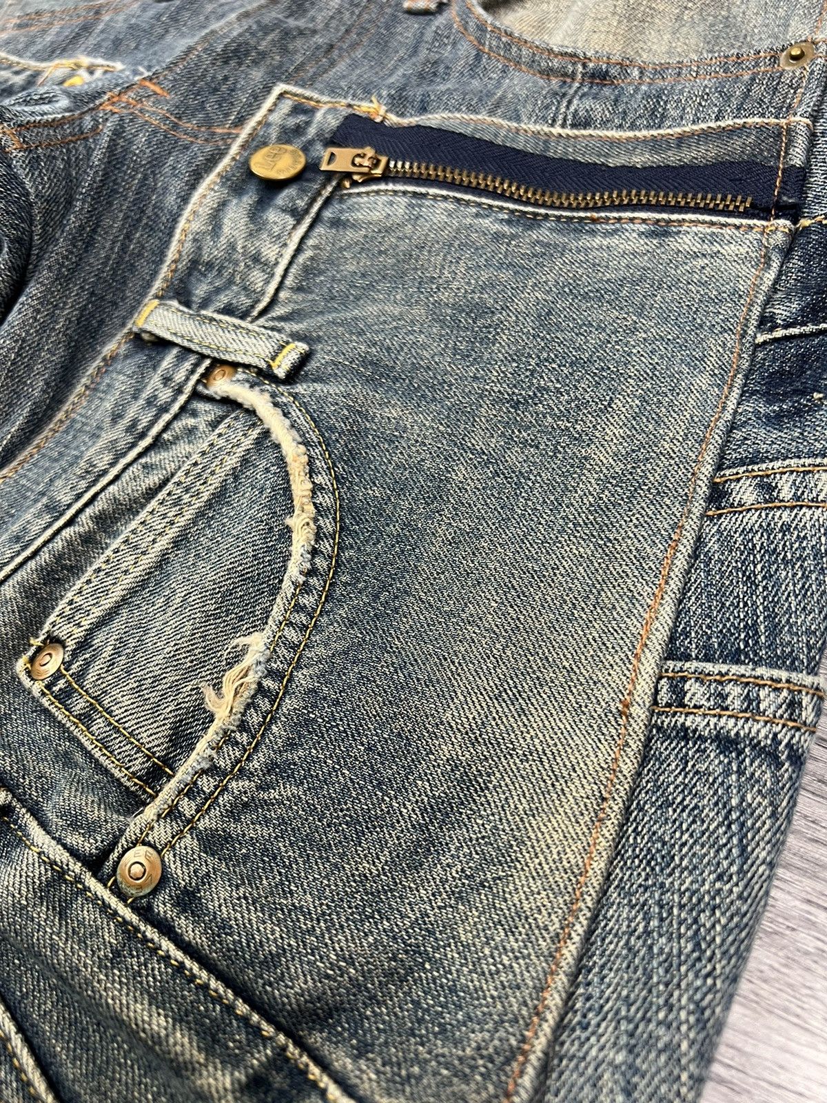 20471120 20471120 PAPER “Recycouture” Reconstructed Denim Size US 30 / EU 46 - 9 Thumbnail