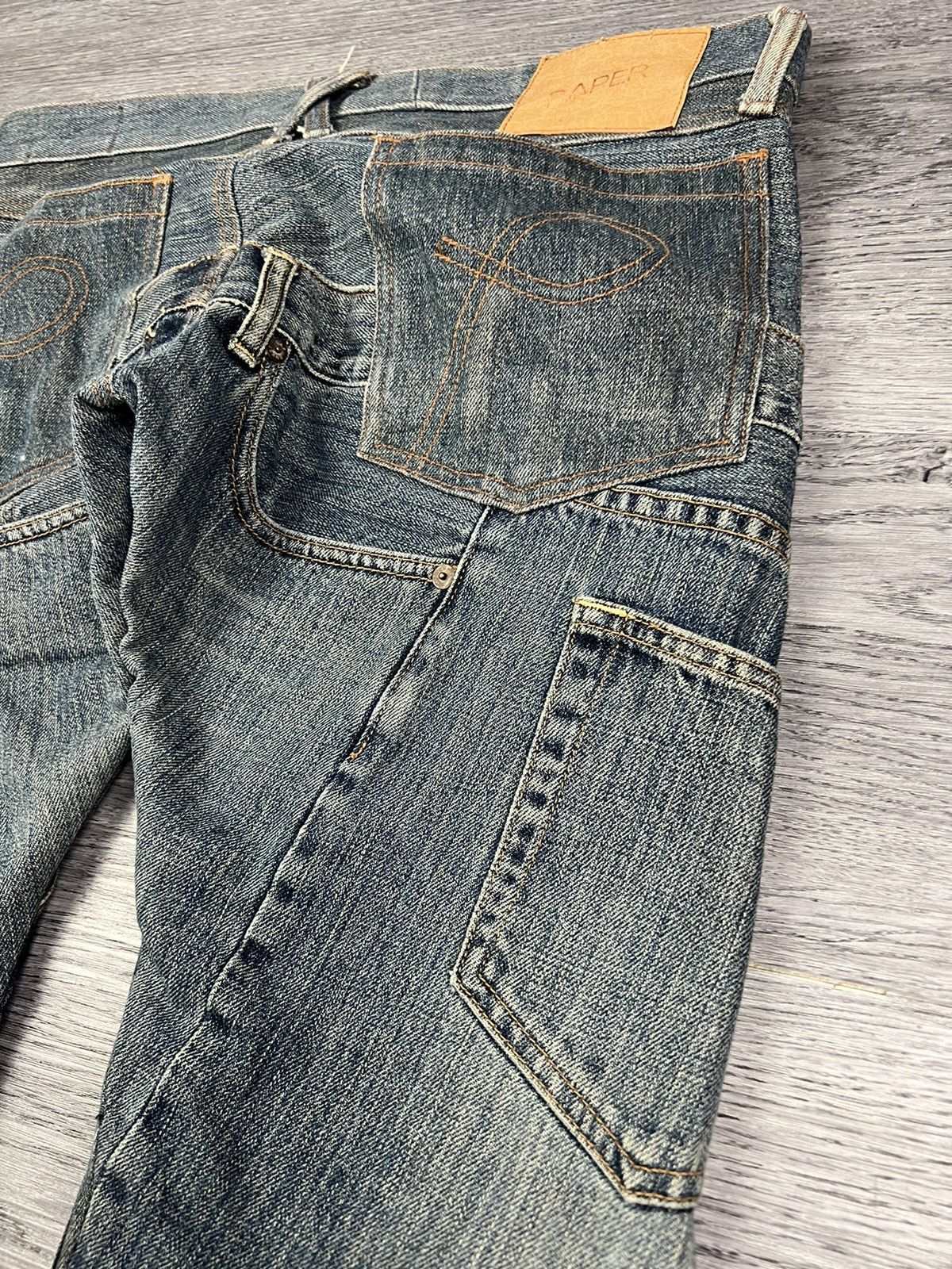 20471120 20471120 PAPER “Recycouture” Reconstructed Denim Size US 30 / EU 46 - 4 Thumbnail