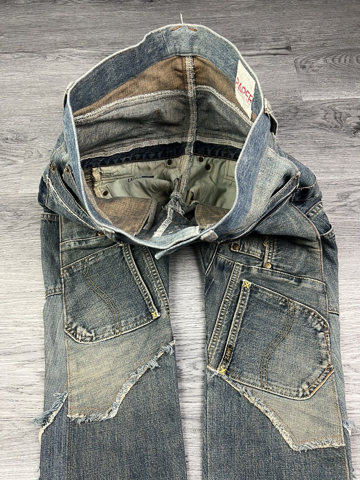 20471120 20471120 PAPER “Recycouture” Reconstructed Denim Size US 30 / EU 46 - 5 Thumbnail