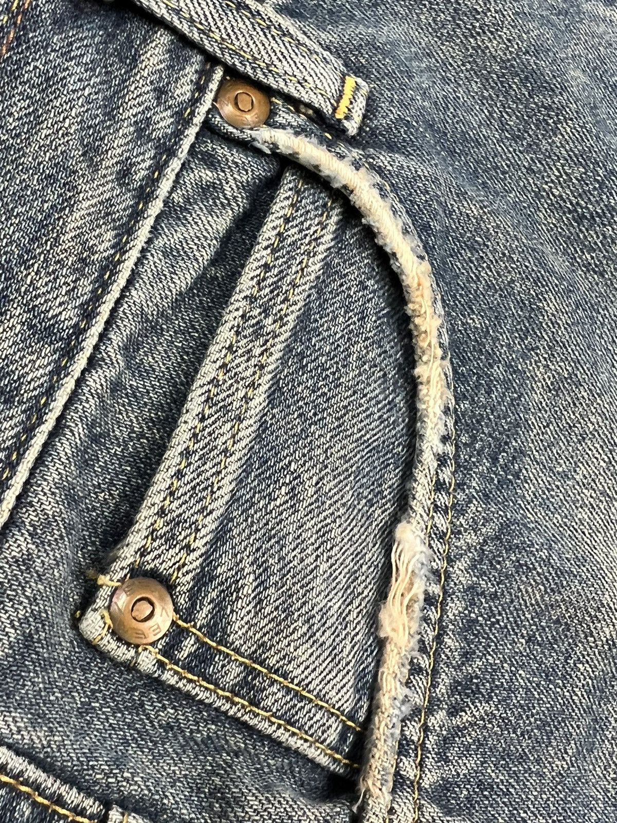 20471120 20471120 PAPER “Recycouture” Reconstructed Denim Size US 30 / EU 46 - 10 Thumbnail