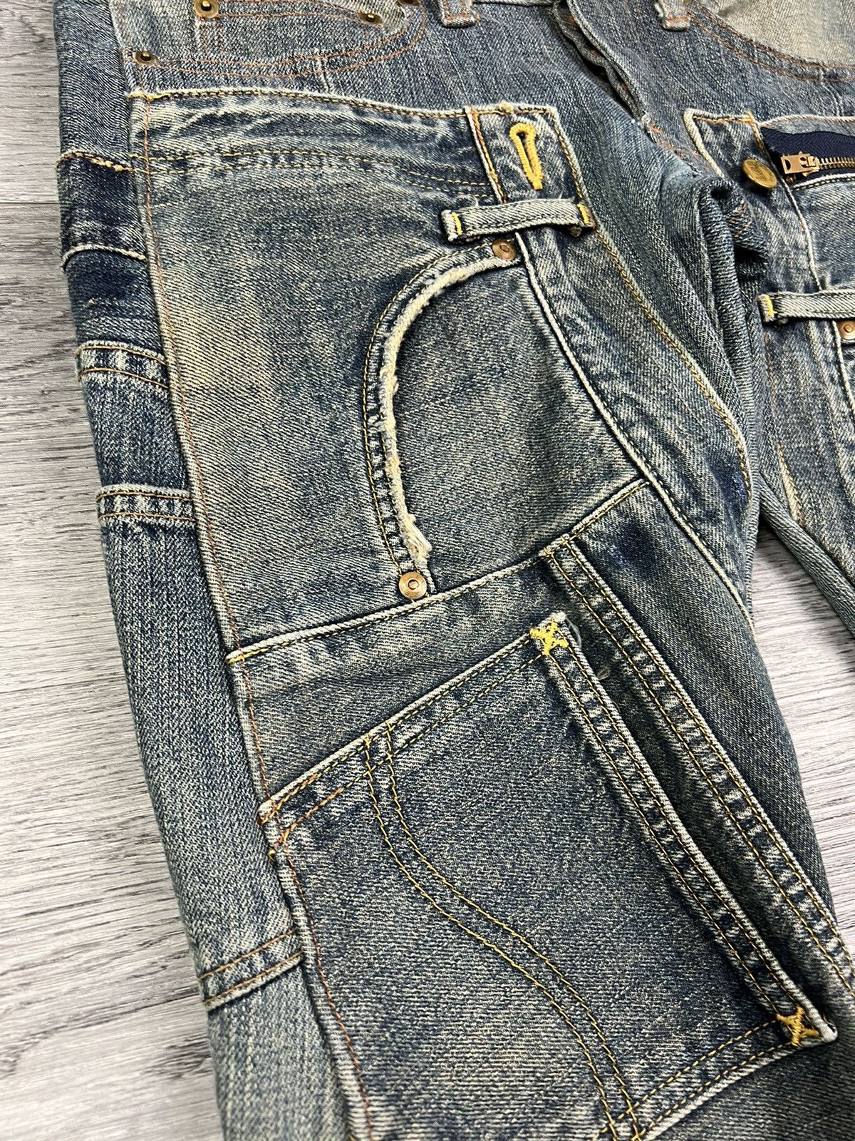 20471120 20471120 PAPER “Recycouture” Reconstructed Denim Size US 30 / EU 46 - 8 Thumbnail