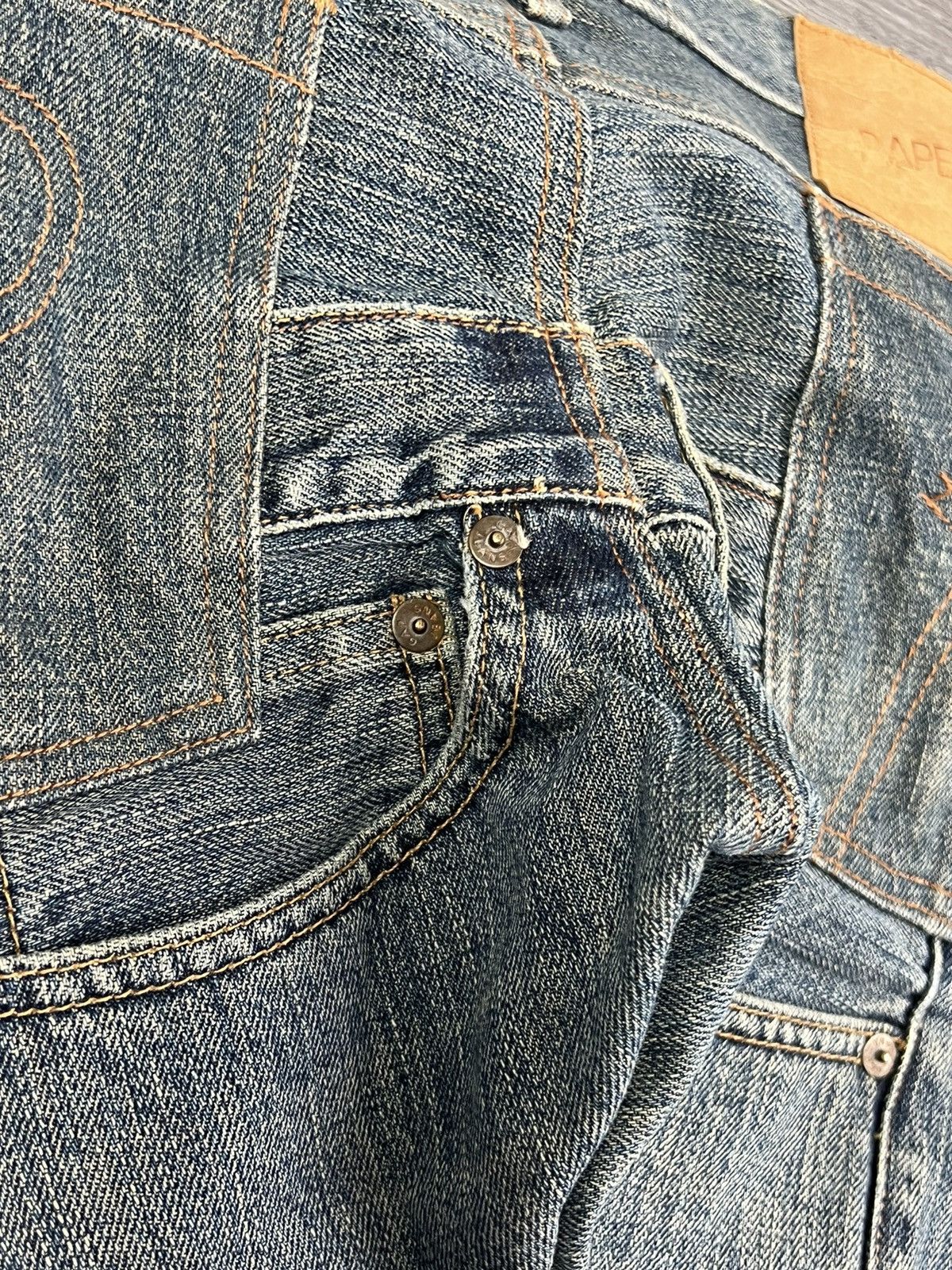 20471120 20471120 PAPER “Recycouture” Reconstructed Denim Size US 30 / EU 46 - 24 Thumbnail