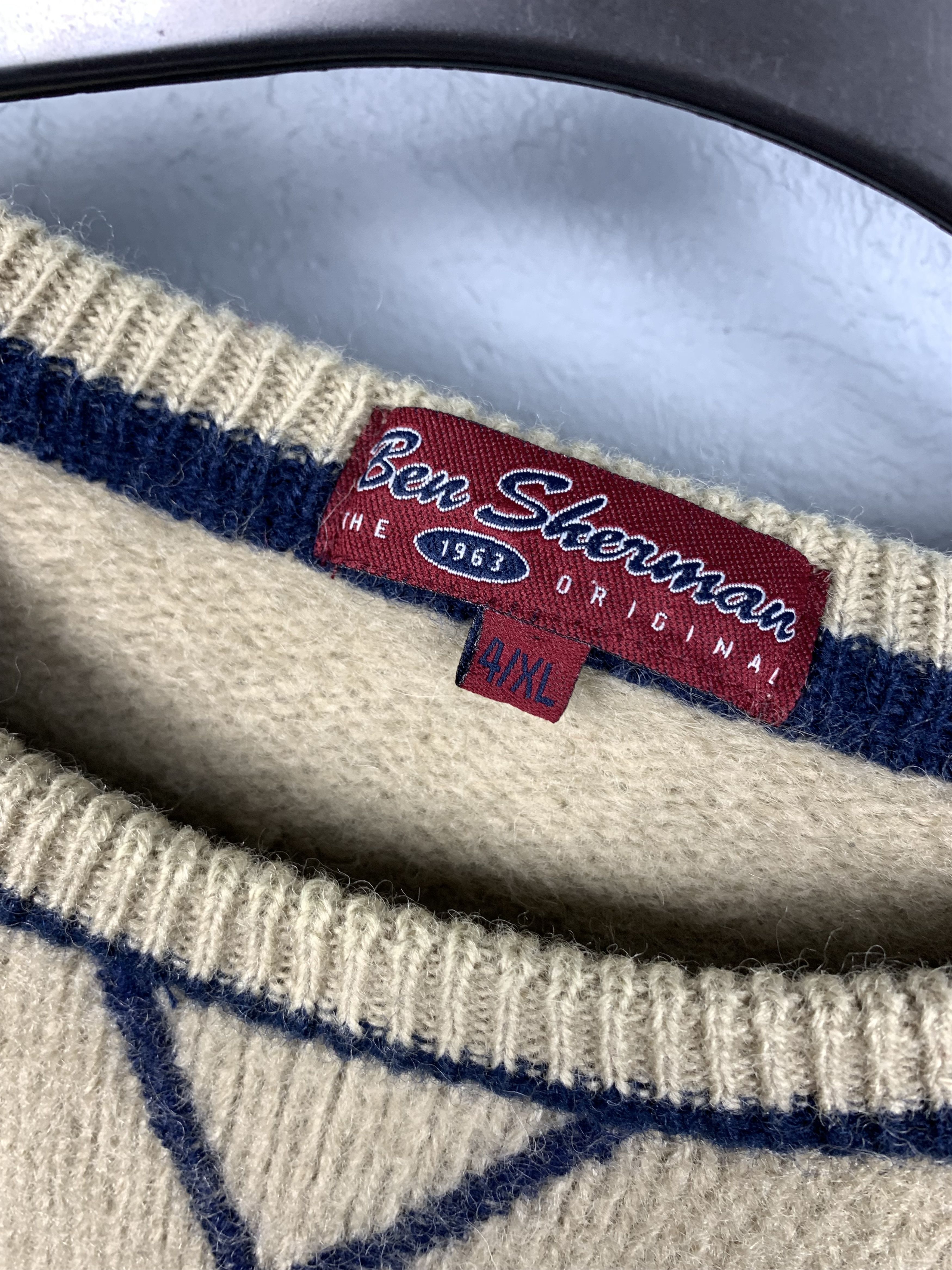 Ben Sherman Ben Sherman Warm Wool Sweater Size US L / EU 52-54 / 3 - 3 Thumbnail