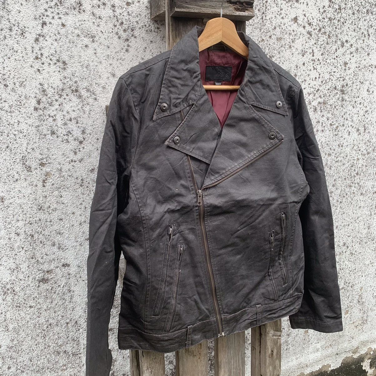 Japanese Brand × Mossimo MOSSIMO Double Collar Biker Jacket Medium Size Size US M / EU 48-50 / 2 - 2 Thumbnail