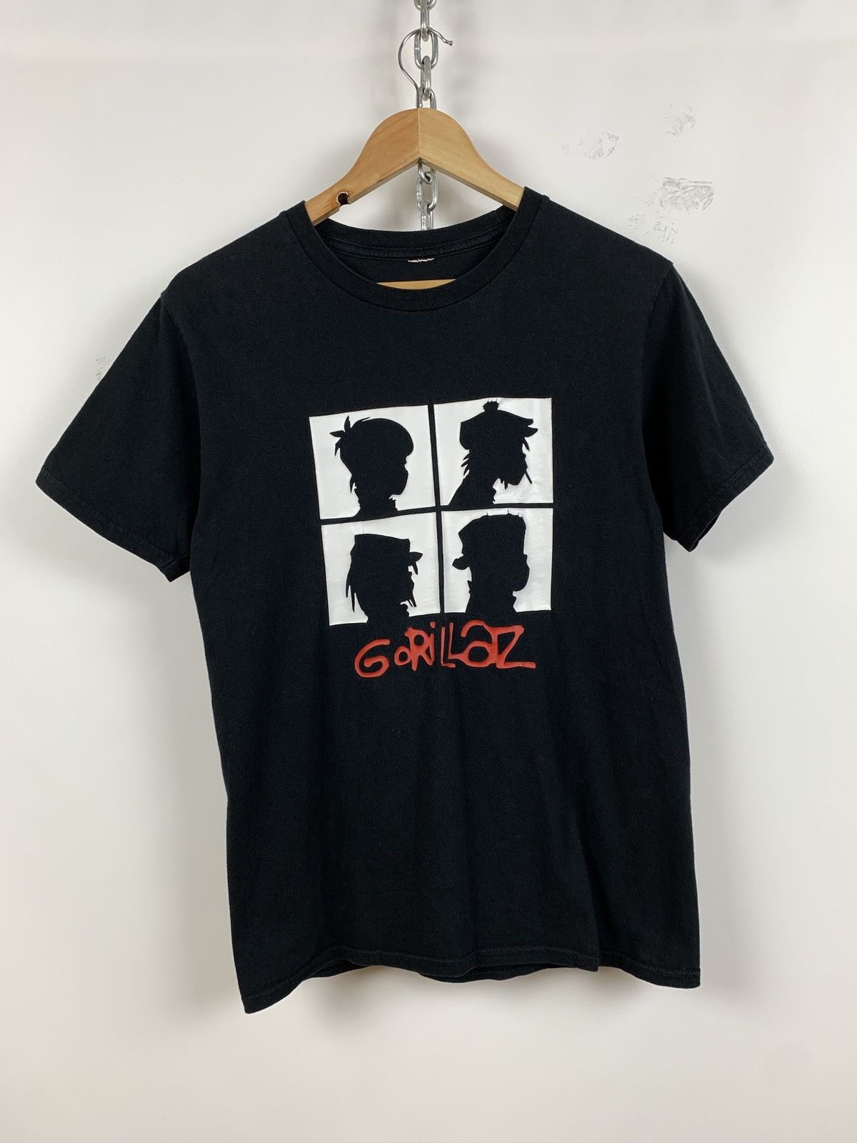 Band Tees Vintage Gorillaz Demon Days Black Band T-Shirt Size US S / EU 44-46 / 1 - 1 Thumbnail
