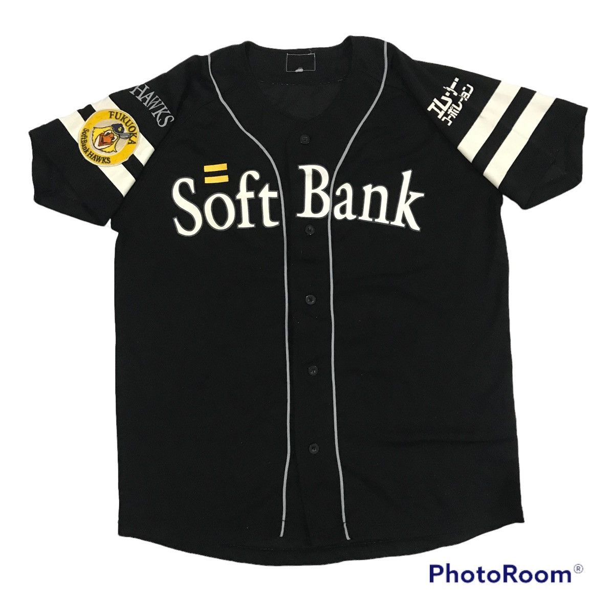 Japanese Brand SOFT BANK HAWKS FUKUOKA Size US XL / EU 56 / 4 - 1 Thumbnail