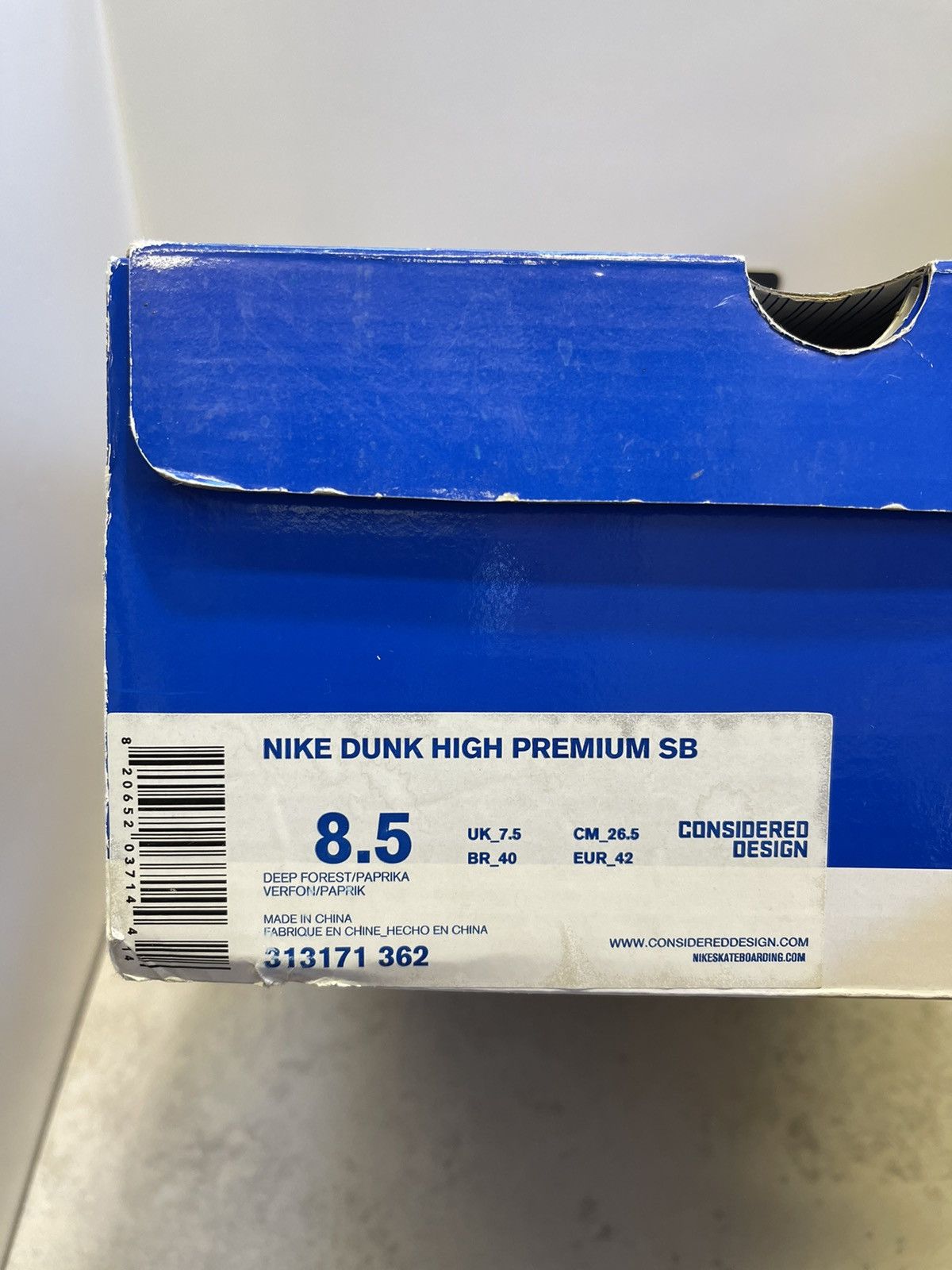 Nike Nike SB Dunk High Premium RESN 2009 Size 8.5 Mens Green Red Size US 8.5 / EU 41-42 - 12 Thumbnail