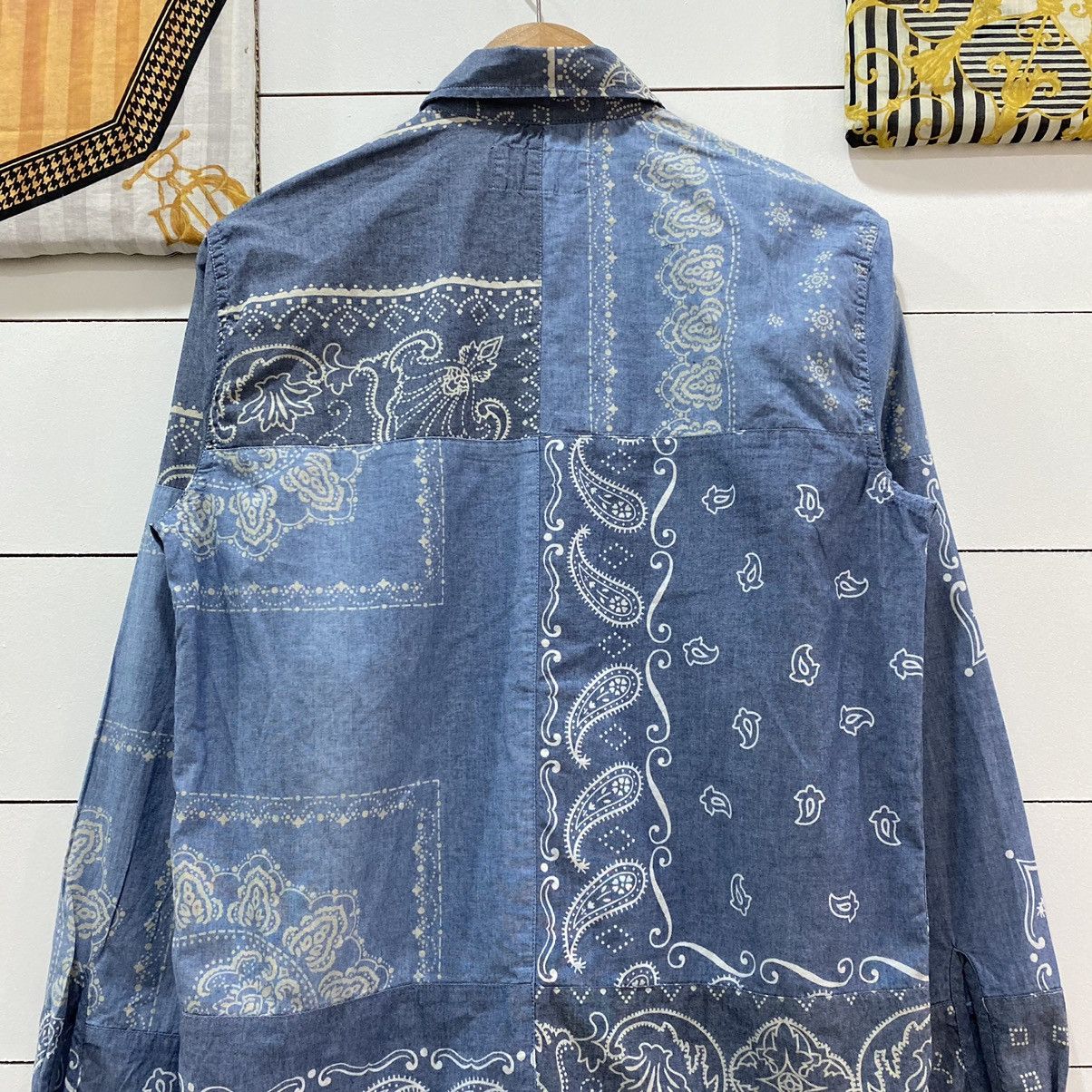 Denim & Supply Ralph Lauren × Japanese Brand Denim And Supply Ralph Lauren Paisley Bandana Button Ups Size US S / EU 44-46 / 1 - 8 Thumbnail