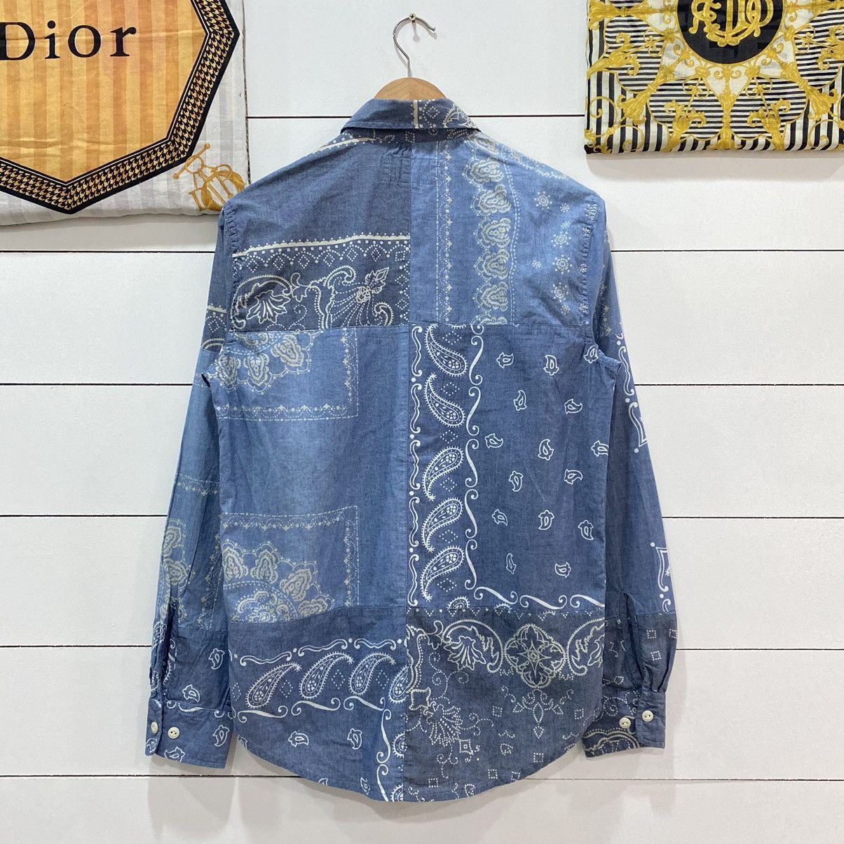 Denim & Supply Ralph Lauren × Japanese Brand Denim And Supply Ralph Lauren Paisley Bandana Button Ups Size US S / EU 44-46 / 1 - 6 Thumbnail