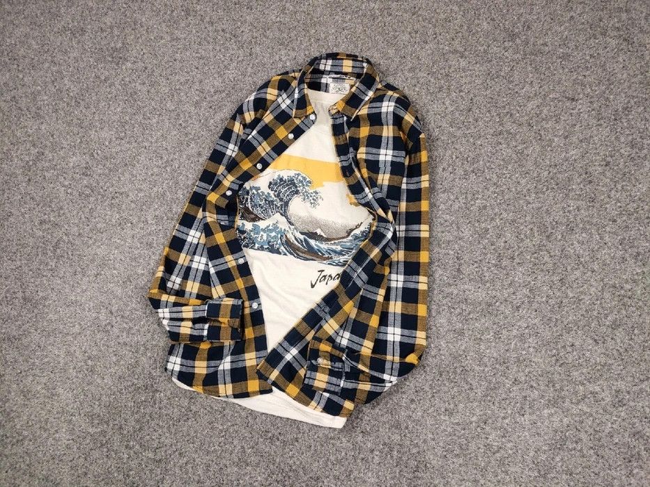 Flannel Vintage Flannel Shirt Travis Scott Style Streetwear Hype Size US M / EU 48-50 / 2 - 3 Thumbnail