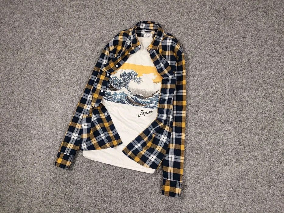 Flannel Vintage Flannel Shirt Travis Scott Style Streetwear Hype Size US M / EU 48-50 / 2 - 2 Thumbnail