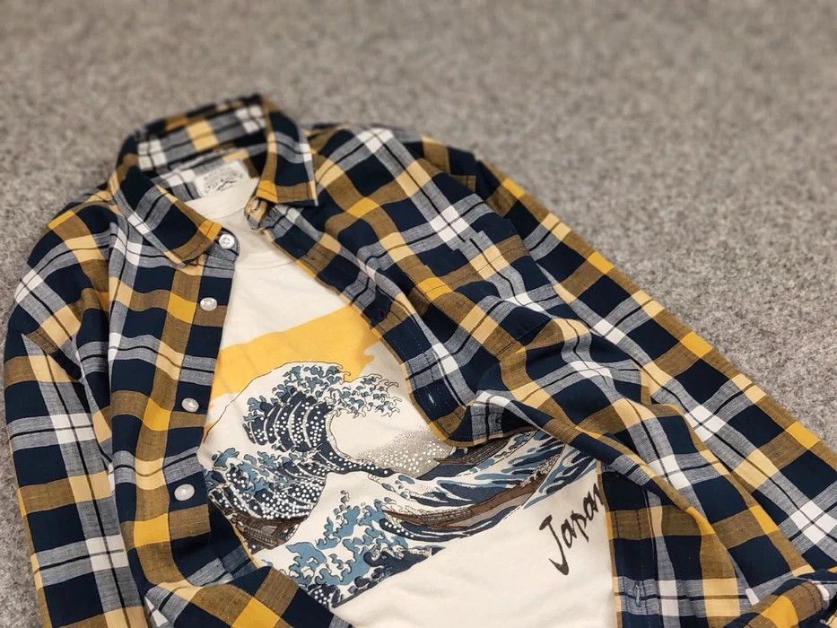 Flannel Vintage Flannel Shirt Travis Scott Style Streetwear Hype Size US M / EU 48-50 / 2 - 7 Thumbnail
