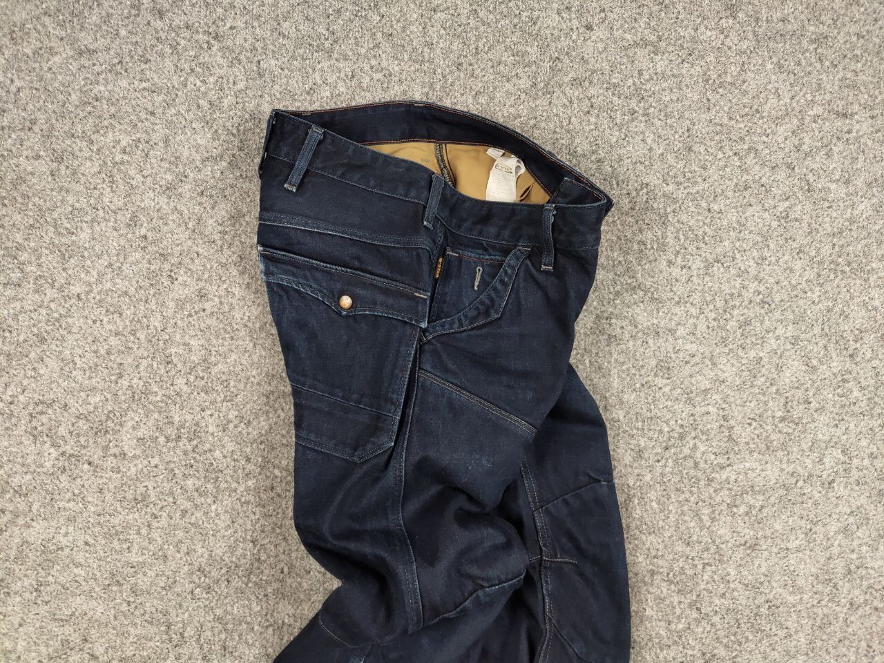 G-Star Vintage G Star Raw Hunter 5620 3D low Tapered Denim Jeans Size US 31 - 17 Thumbnail