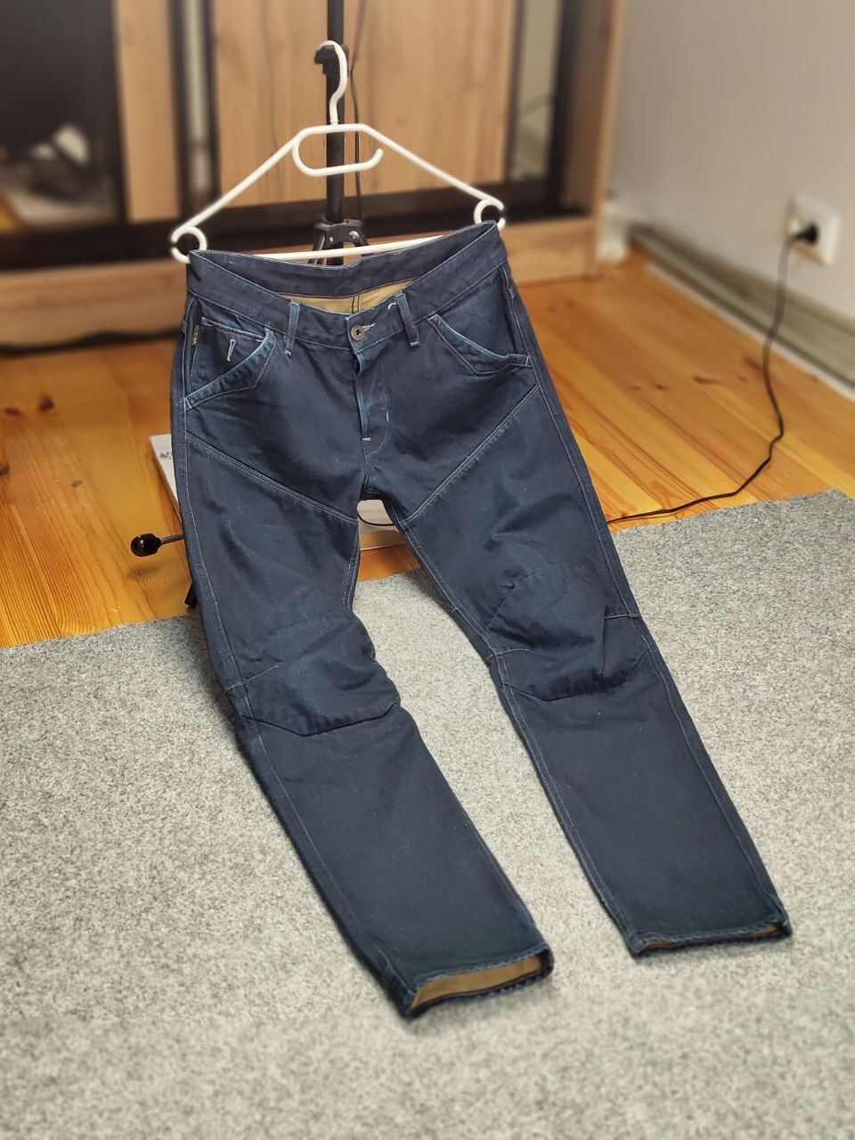 G-Star Vintage G Star Raw Hunter 5620 3D low Tapered Denim Jeans Size US 31 - 19 Thumbnail