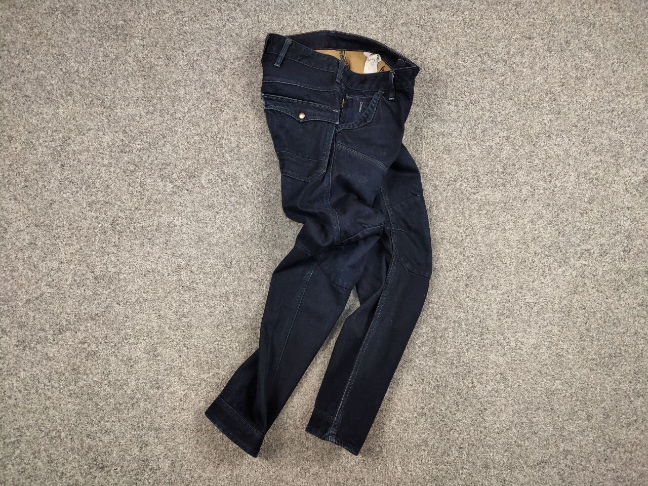 G-Star Vintage G Star Raw Hunter 5620 3D low Tapered Denim Jeans Size US 31 - 16 Thumbnail