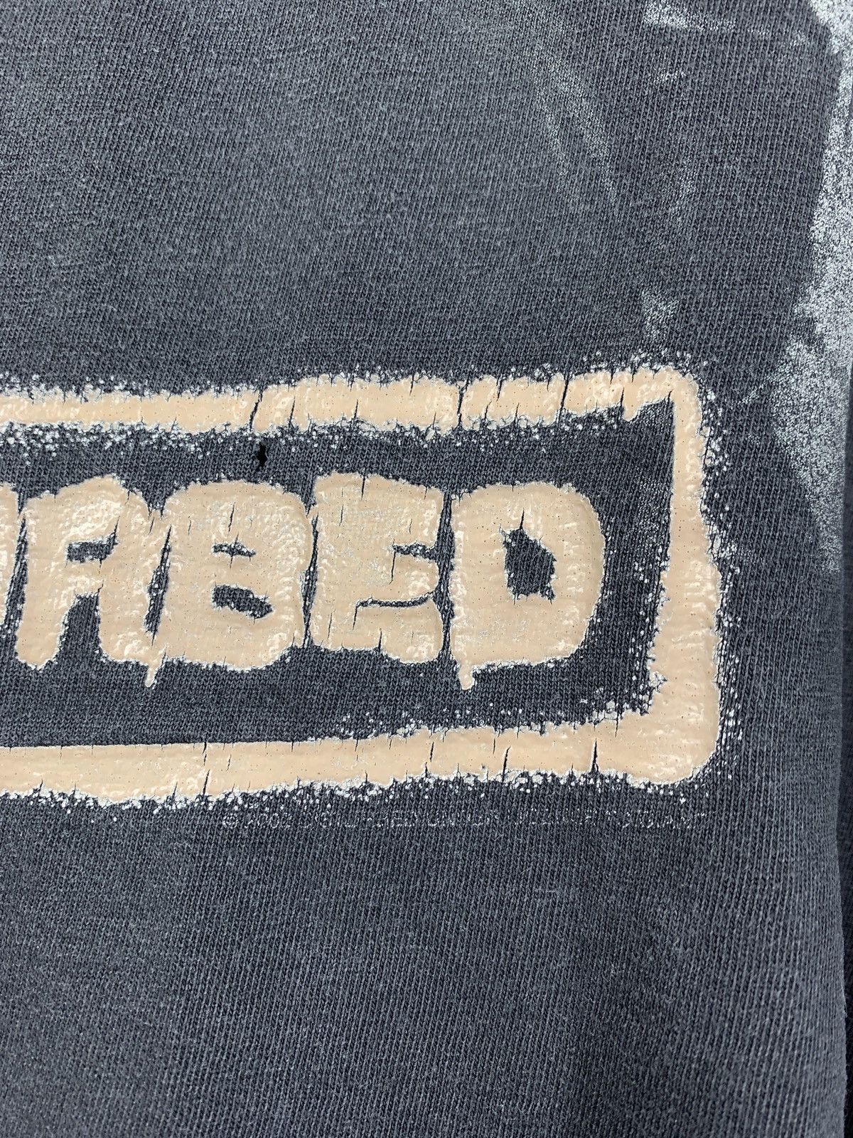 Band Tees 2002 Vintage Disturbed Faded Black Band T-Shirt Size US XL / EU 56 / 4 - 7 Thumbnail