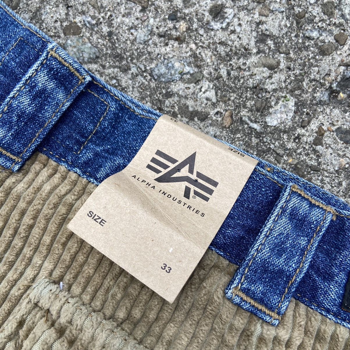 Alpha Industries NEW Vintage Alpha Industries Corduroy Cargo Shorts Size US 33 - 10 Thumbnail