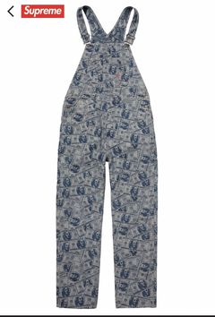 Supreme 100 Dollar Bill Overalls | Grailed