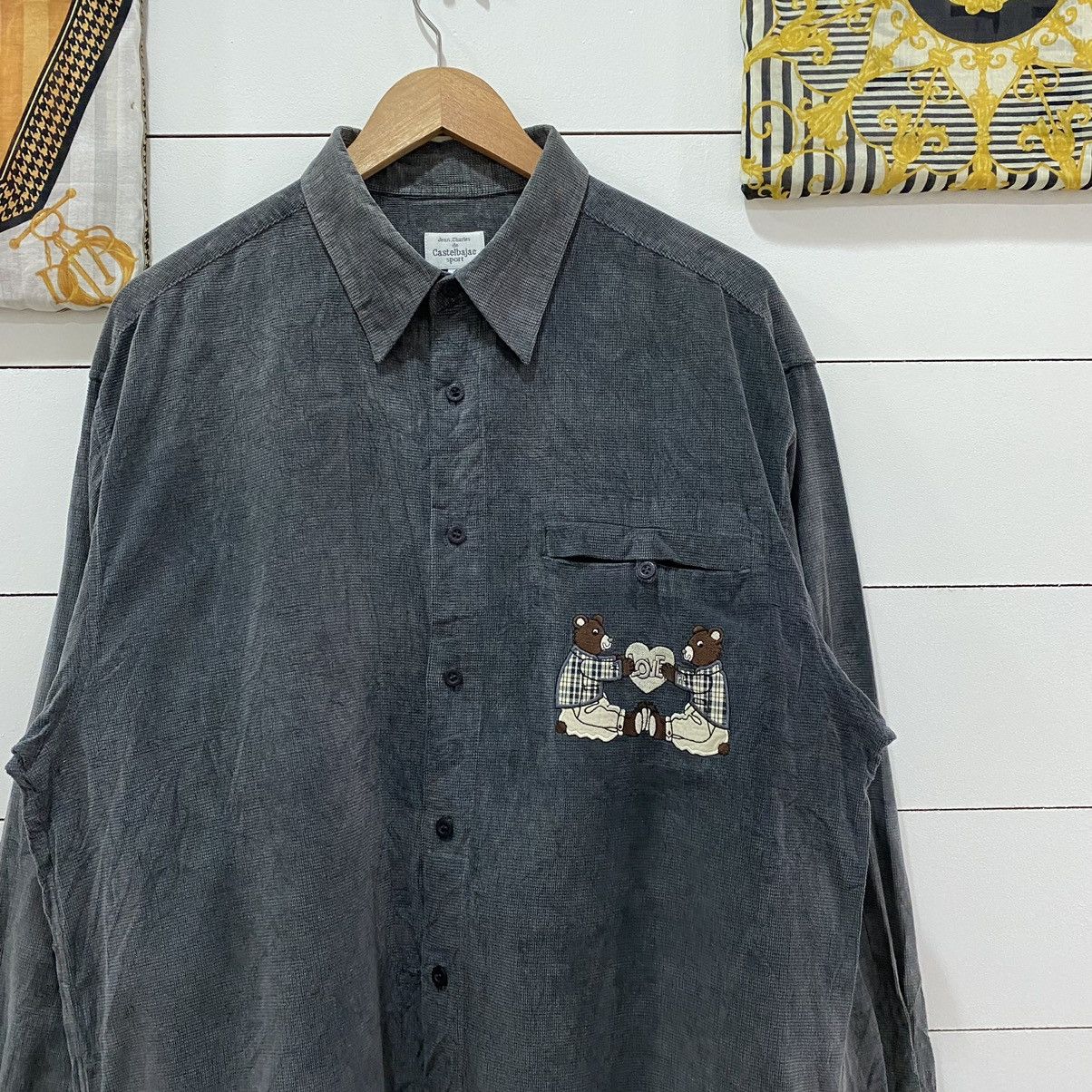 Designer × Jean Charles De Castelbajac Vintage Jean Charles De Castelbajac Bears Button Ups Size US XL / EU 56 / 4 - 2 Thumbnail