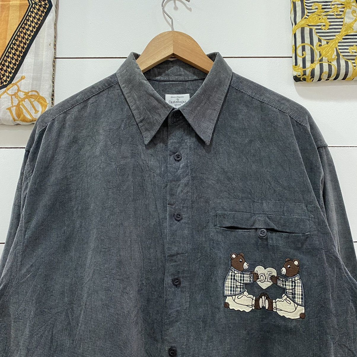 Designer × Jean Charles De Castelbajac Vintage Jean Charles De Castelbajac Bears Button Ups Size US XL / EU 56 / 4 - 4 Thumbnail
