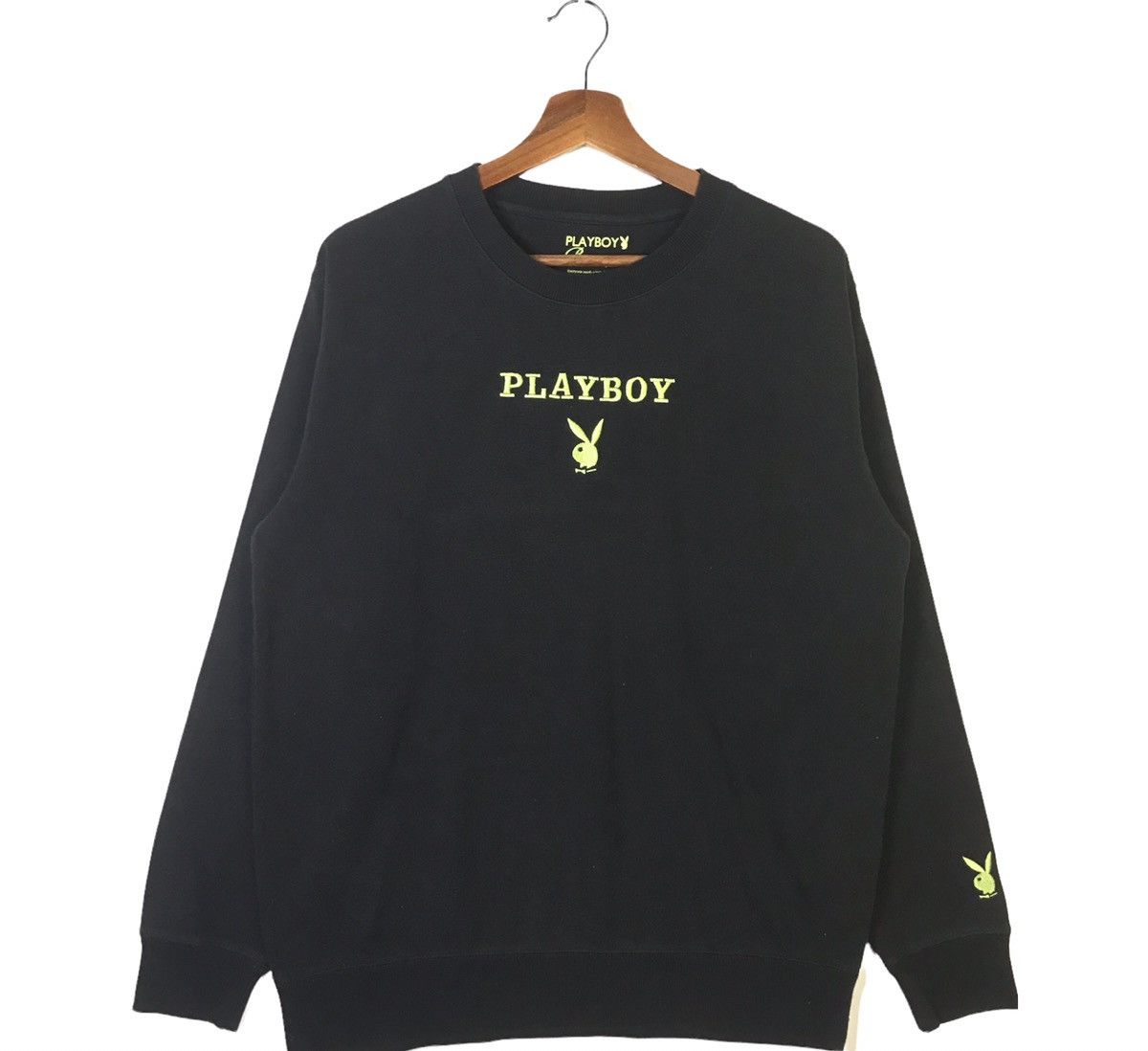 Playboy Bunny Center Logo Crewneck Sweatshirt