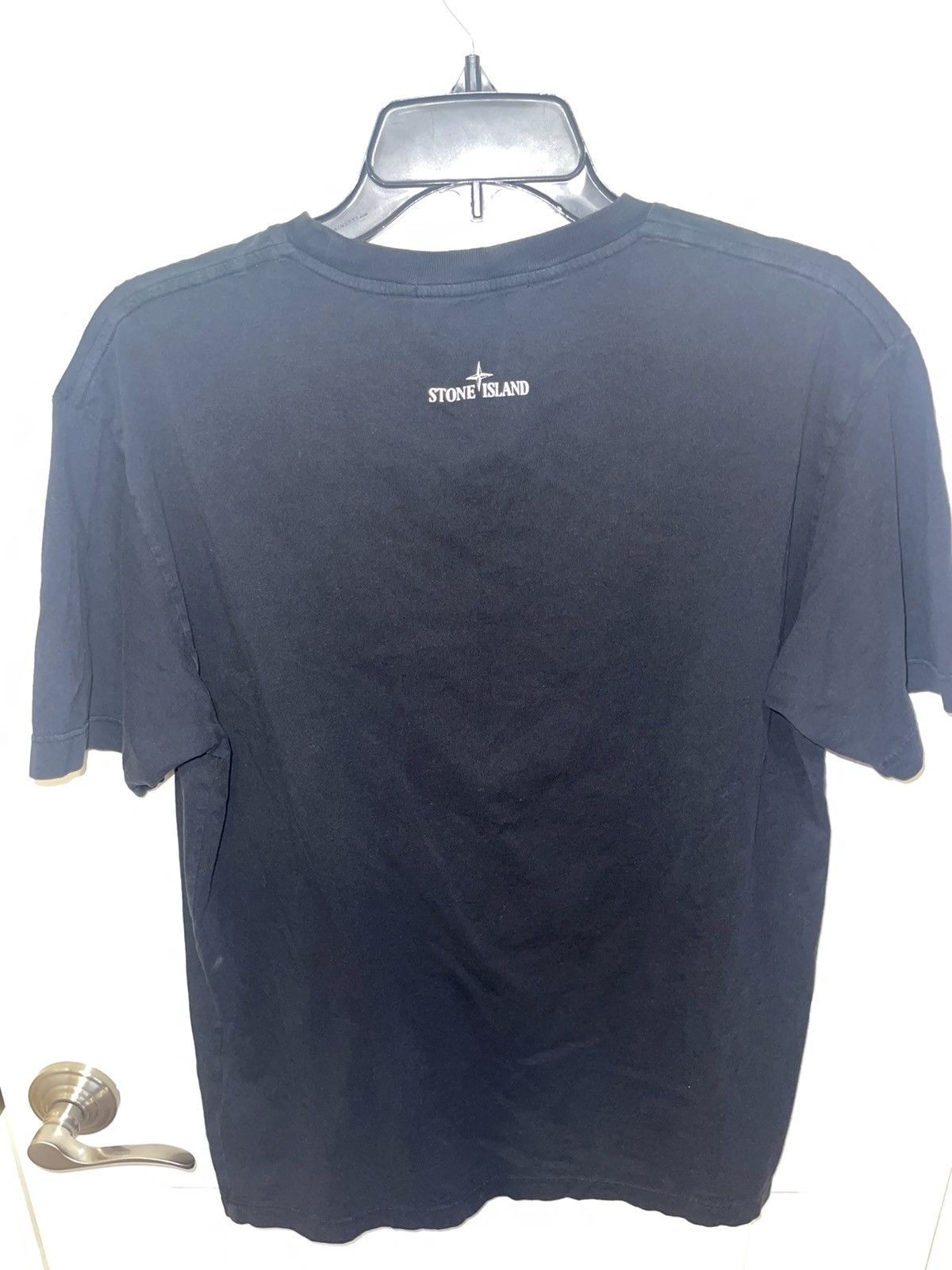 Stone Island Stone Island Logo Tee BLACK Size US L / EU 52-54 / 3 - 3 Thumbnail