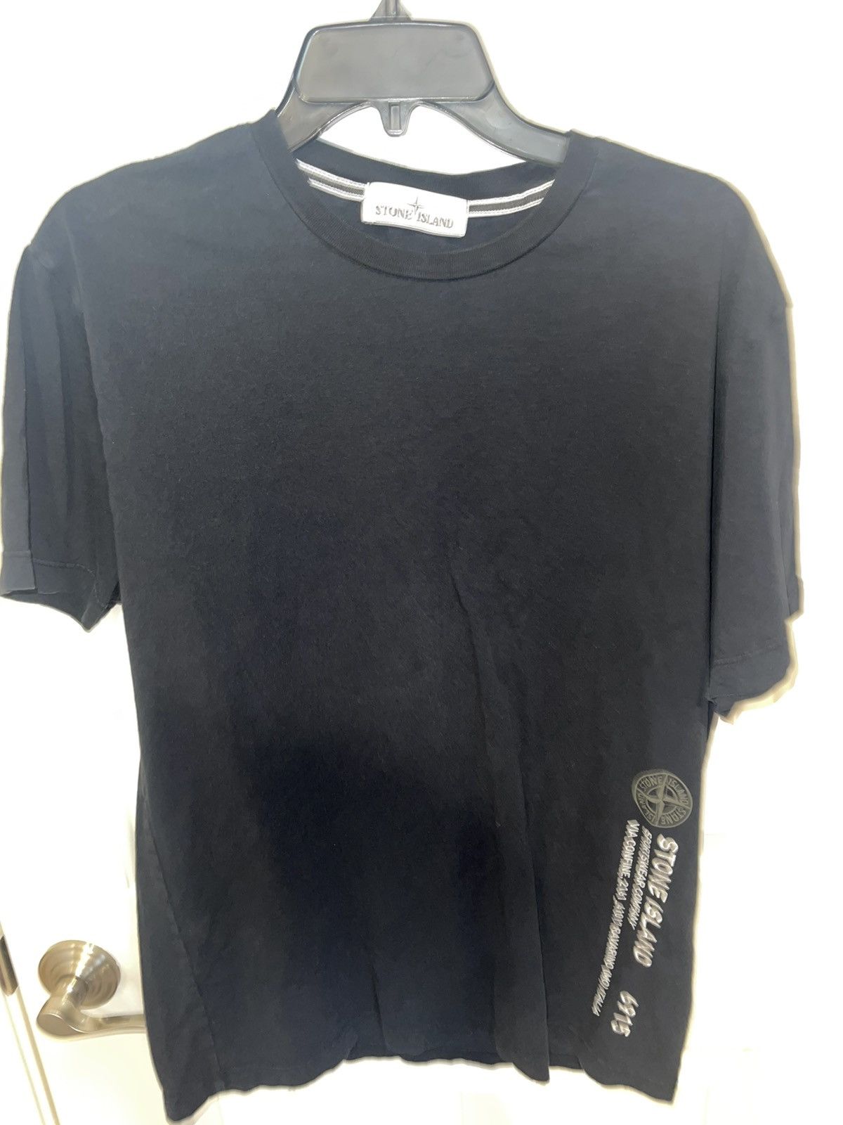Stone Island Stone Island Logo Tee BLACK Size US L / EU 52-54 / 3 - 1 Thumbnail