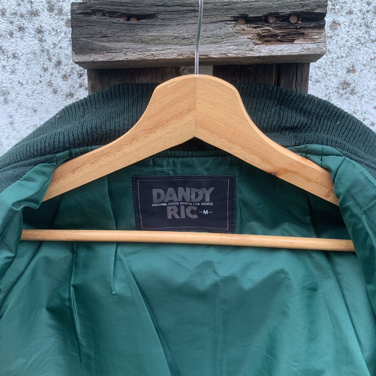 Japanese Brand Dandy Ric Two Tone Wool Varsity Jacket Size US M / EU 48-50 / 2 - 9 Thumbnail