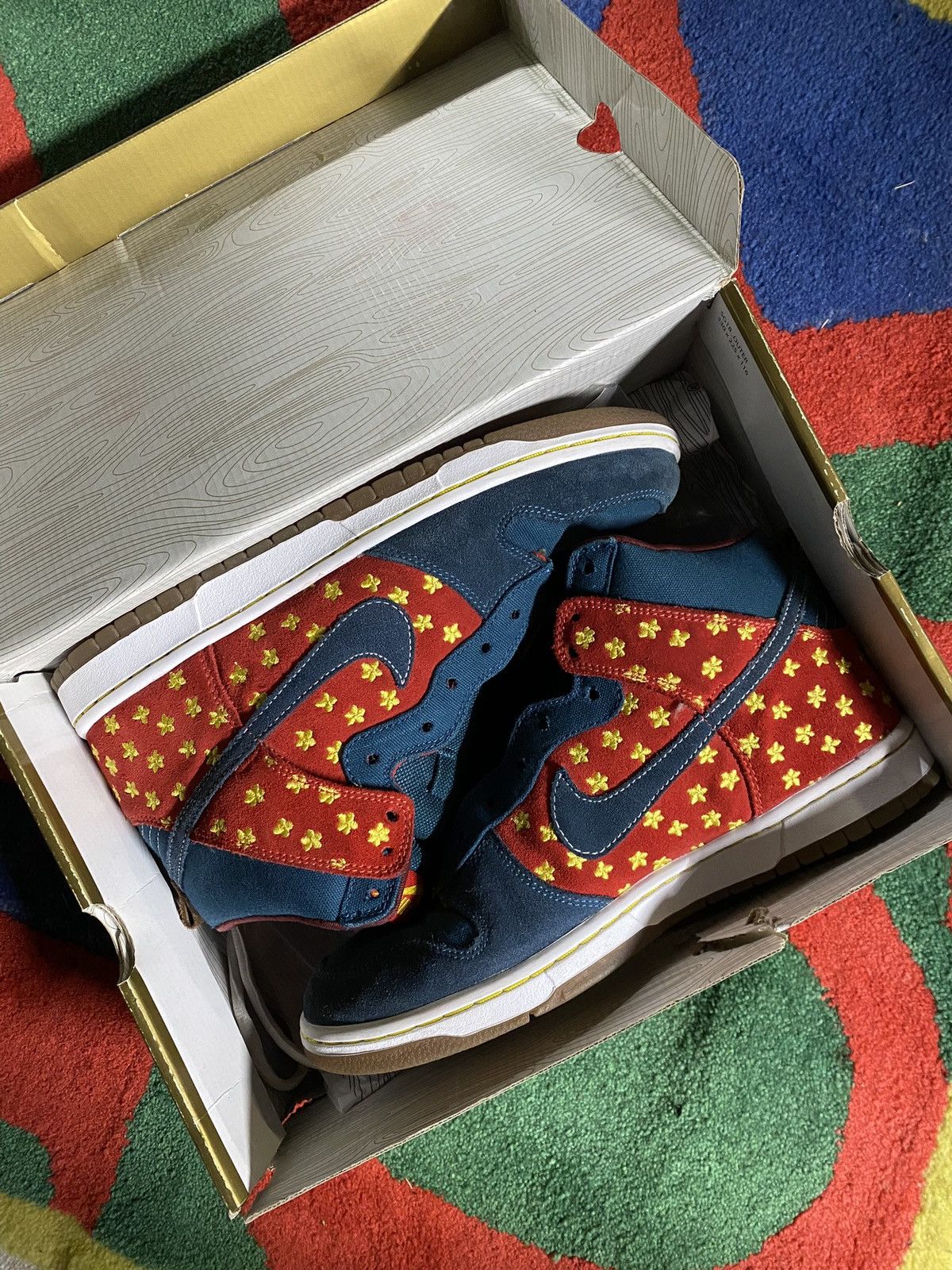 Nike dunk SB “quagmire” Nike SB Dunk High Quagmire Size 8.5 – The SB Stockroom main image 4