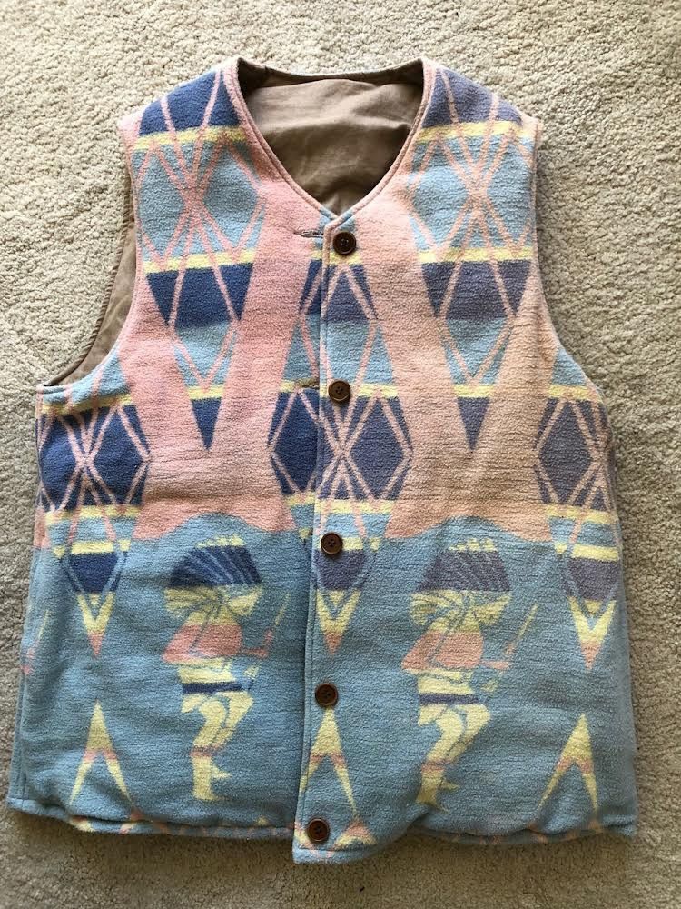 Visvim kora folk down vest