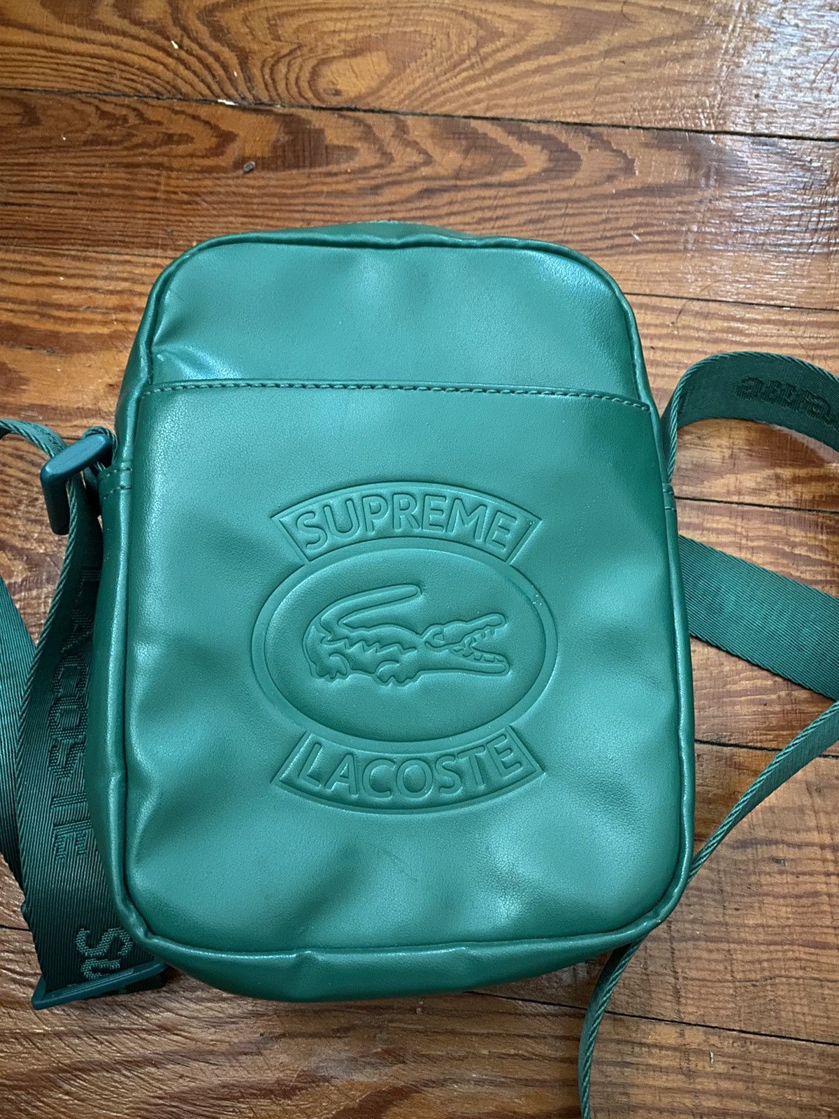 Supreme Lacoste side bag SS18 Green Accessories