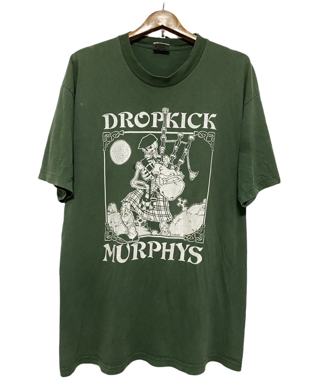 Band Tees Vintage dropkick murphys Shirt 2000’ Size US XL / EU 56 / 4 - 2 Thumbnail